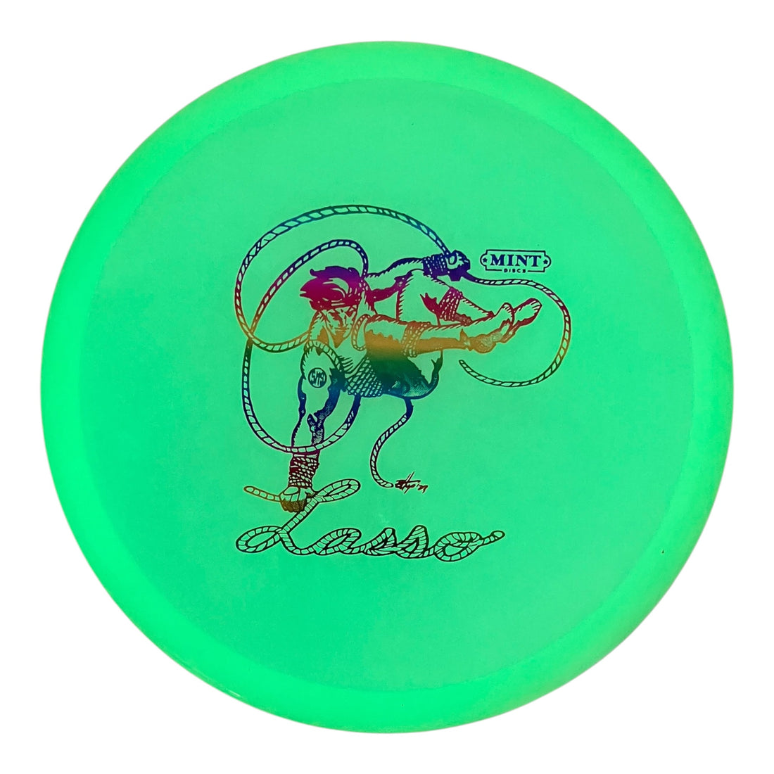 Mint Discs Lasso | Nocturnal | Glow/Rainbow 175g (Super Mint Society) Disc Golf