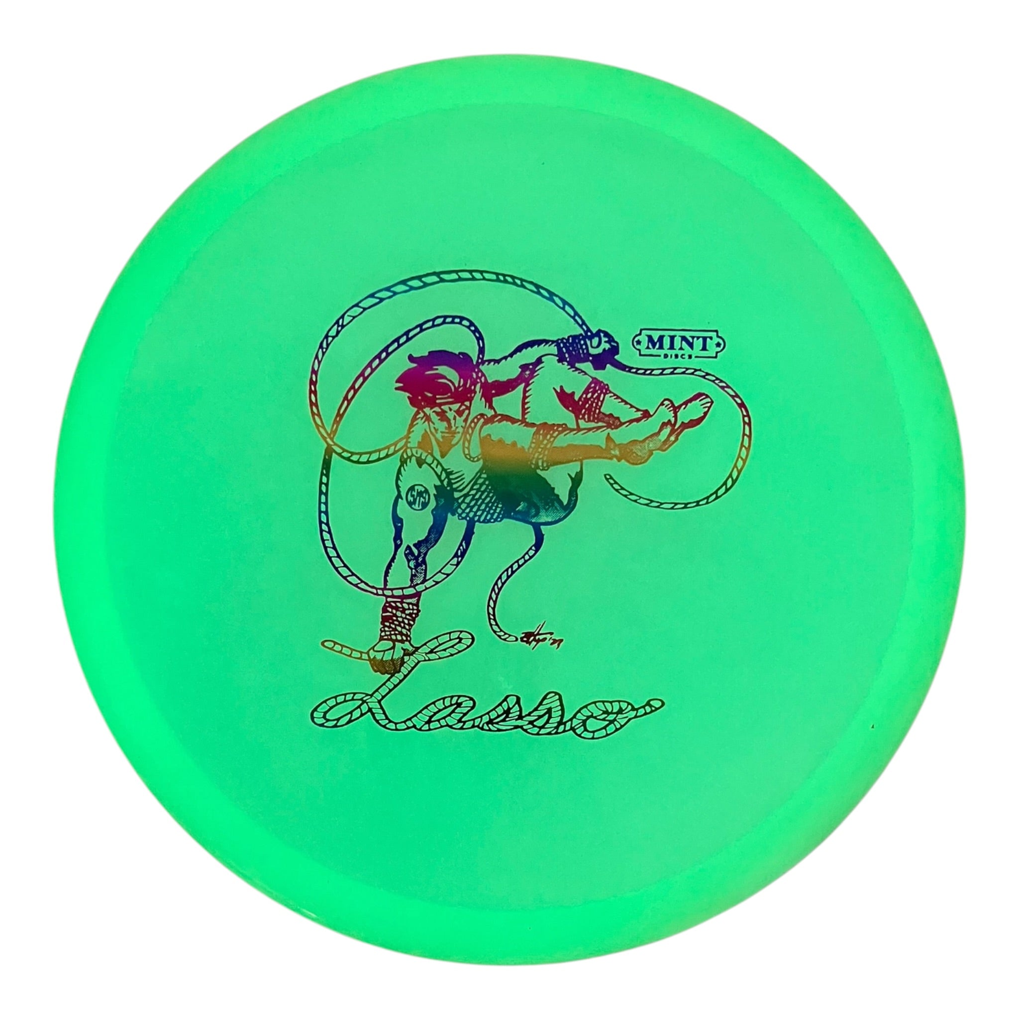 Mint Discs Lasso | Nocturnal | Glow/Rainbow 175g (Super Mint Society) Disc Golf