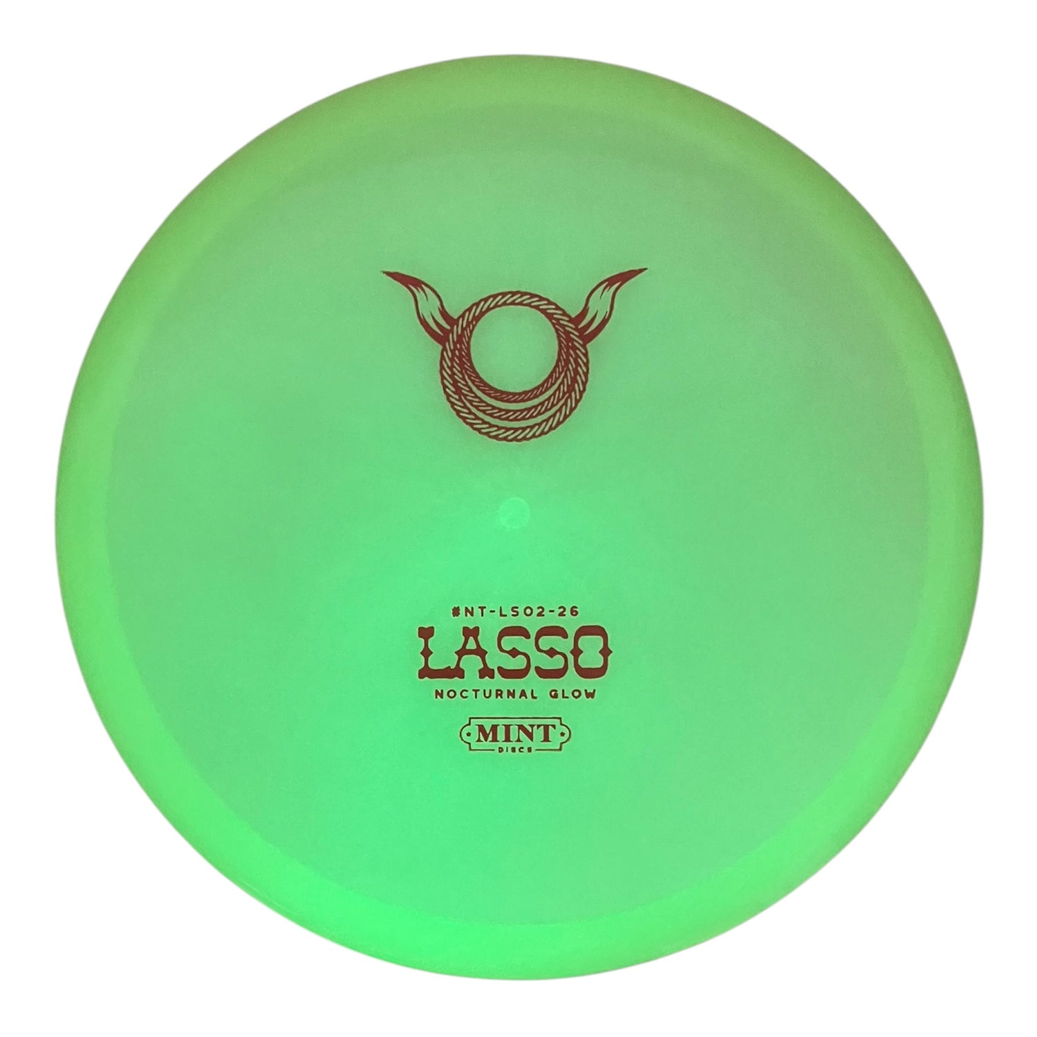 Mint Discs Lasso | Nocturnal | Glow/Red 175g Disc Golf