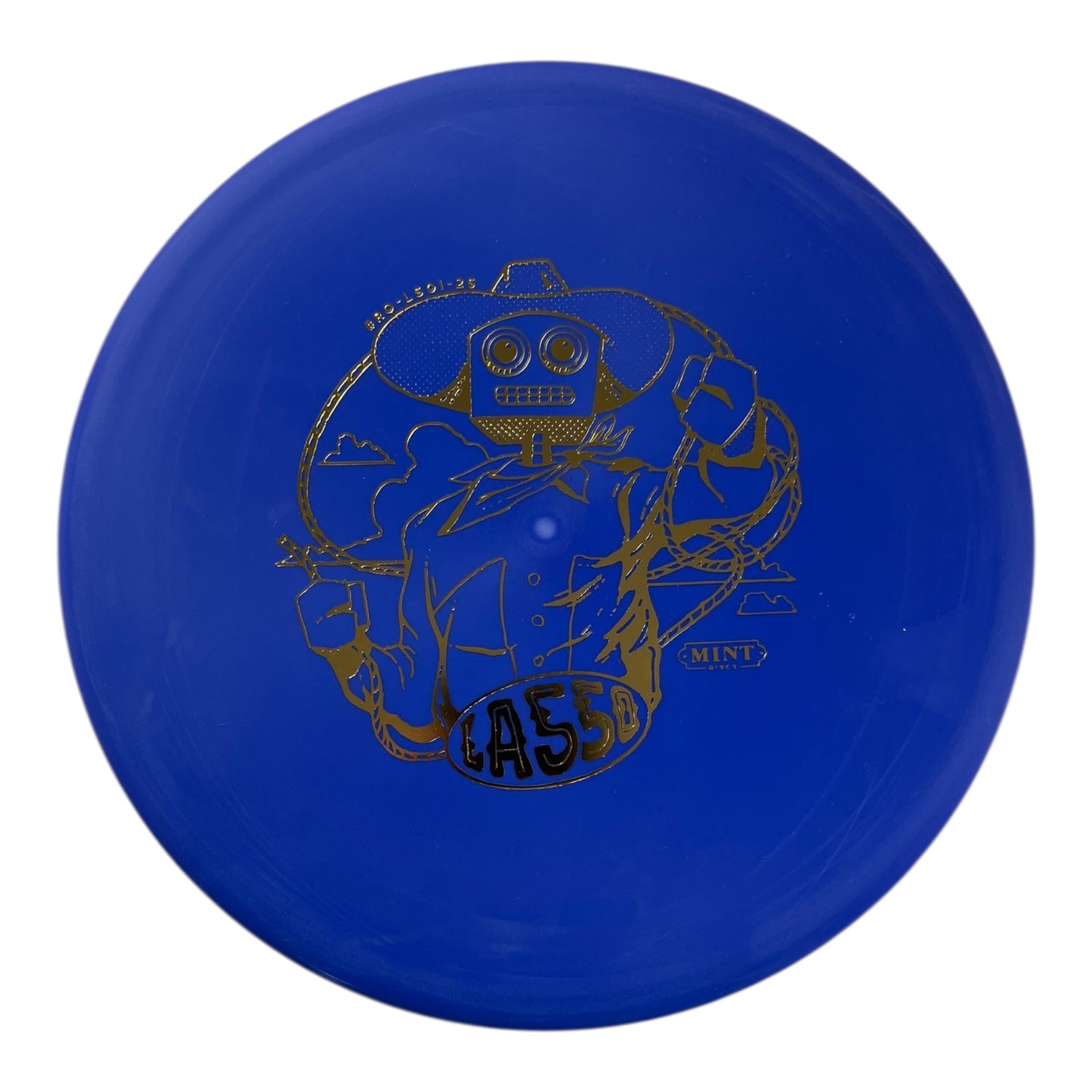 Mint Discs Lasso | Royal Soft | Blue/Gold 173g (First Run) Disc Golf