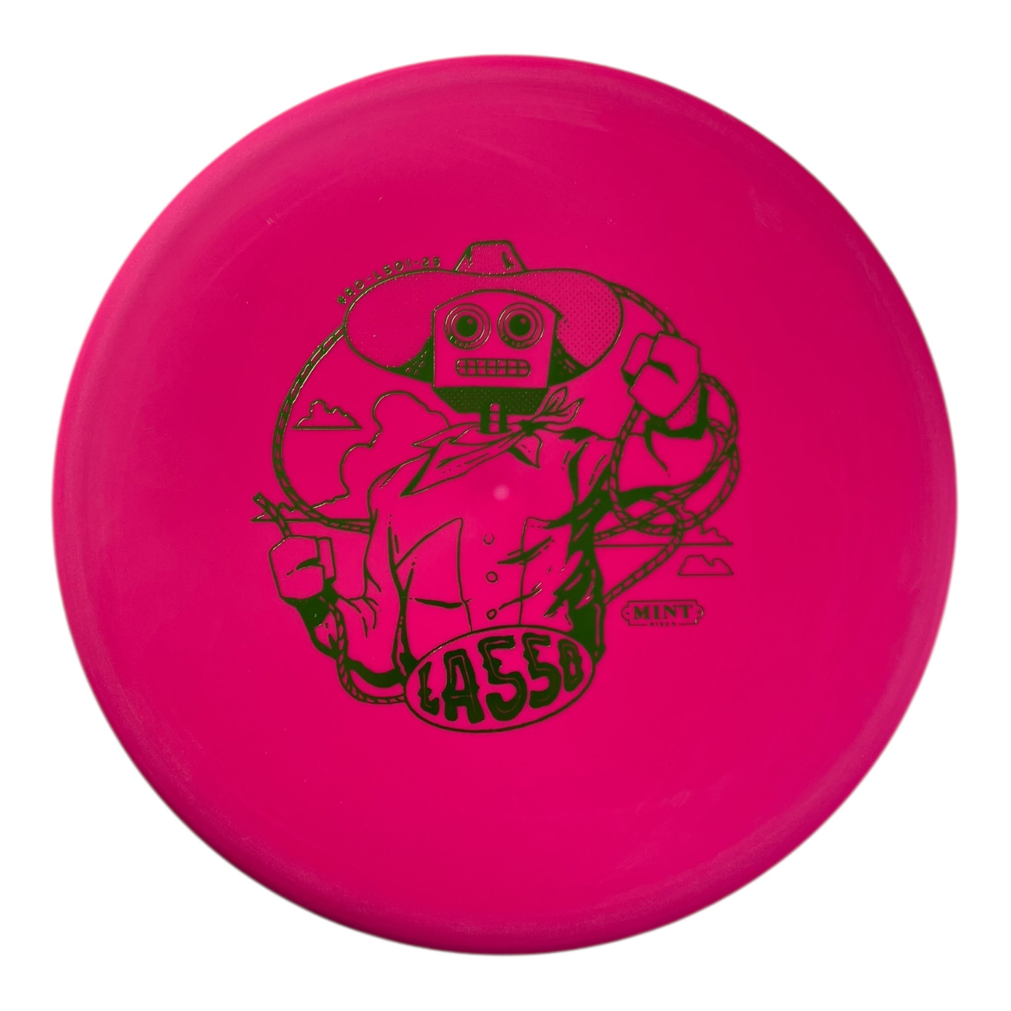 Mint Discs Lasso | Royal Soft | Pink/Green 172g (First Run) Disc Golf