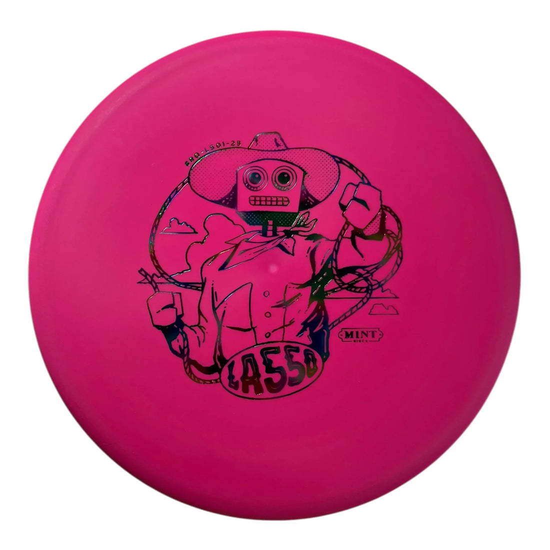 Mint Discs Lasso | Royal Soft | Pink/Multi 172-173g (First Run) Disc Golf