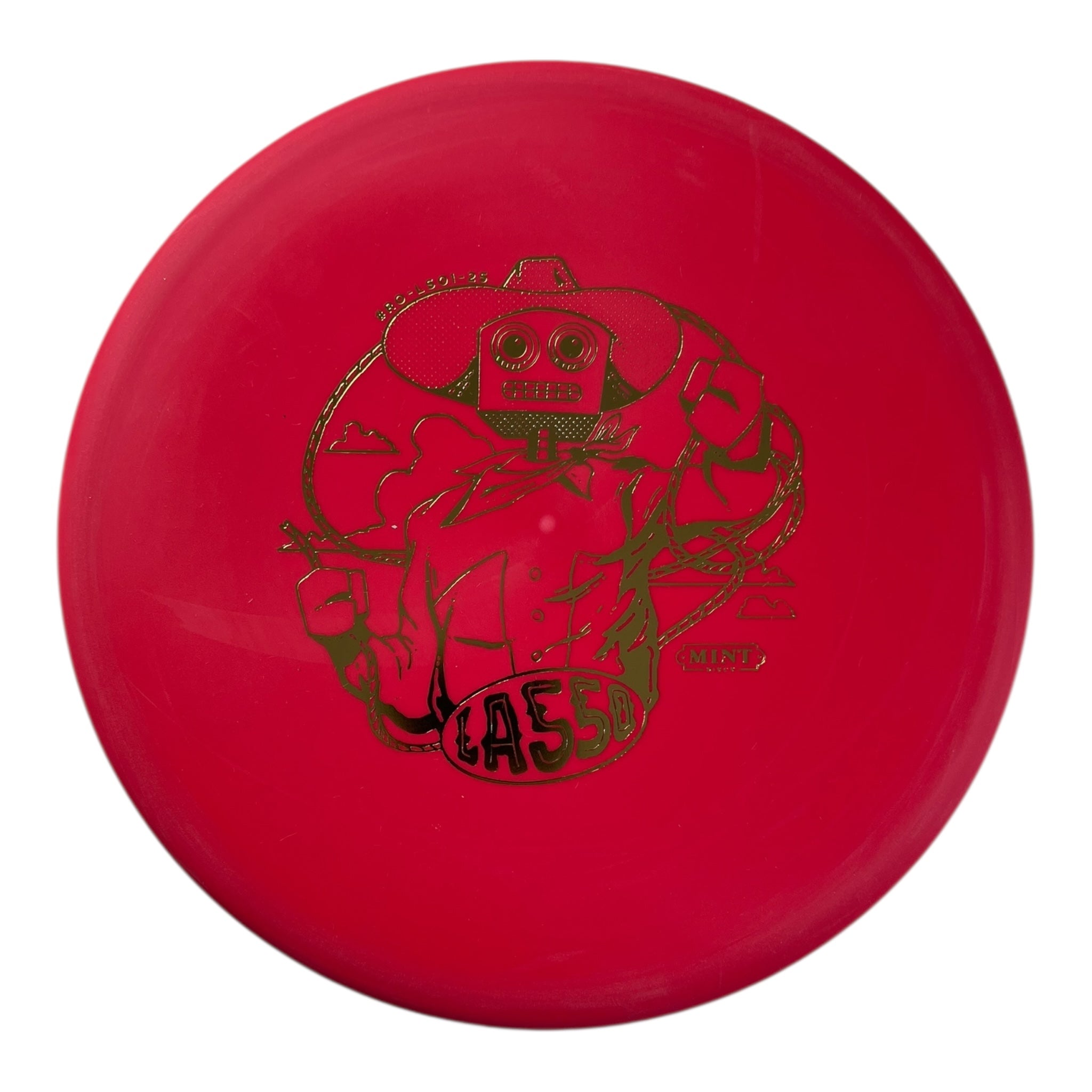 Mint Discs Lasso | Royal Soft | Red/Gold 172g (First Run) Disc Golf