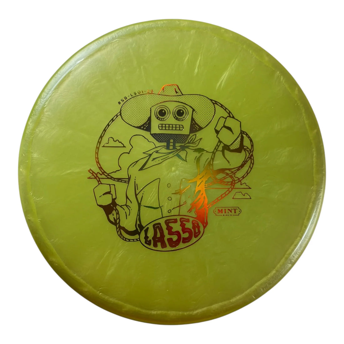 Mint Discs Lasso | Sublime | Yellow/Gold 173g (First Run) Disc Golf