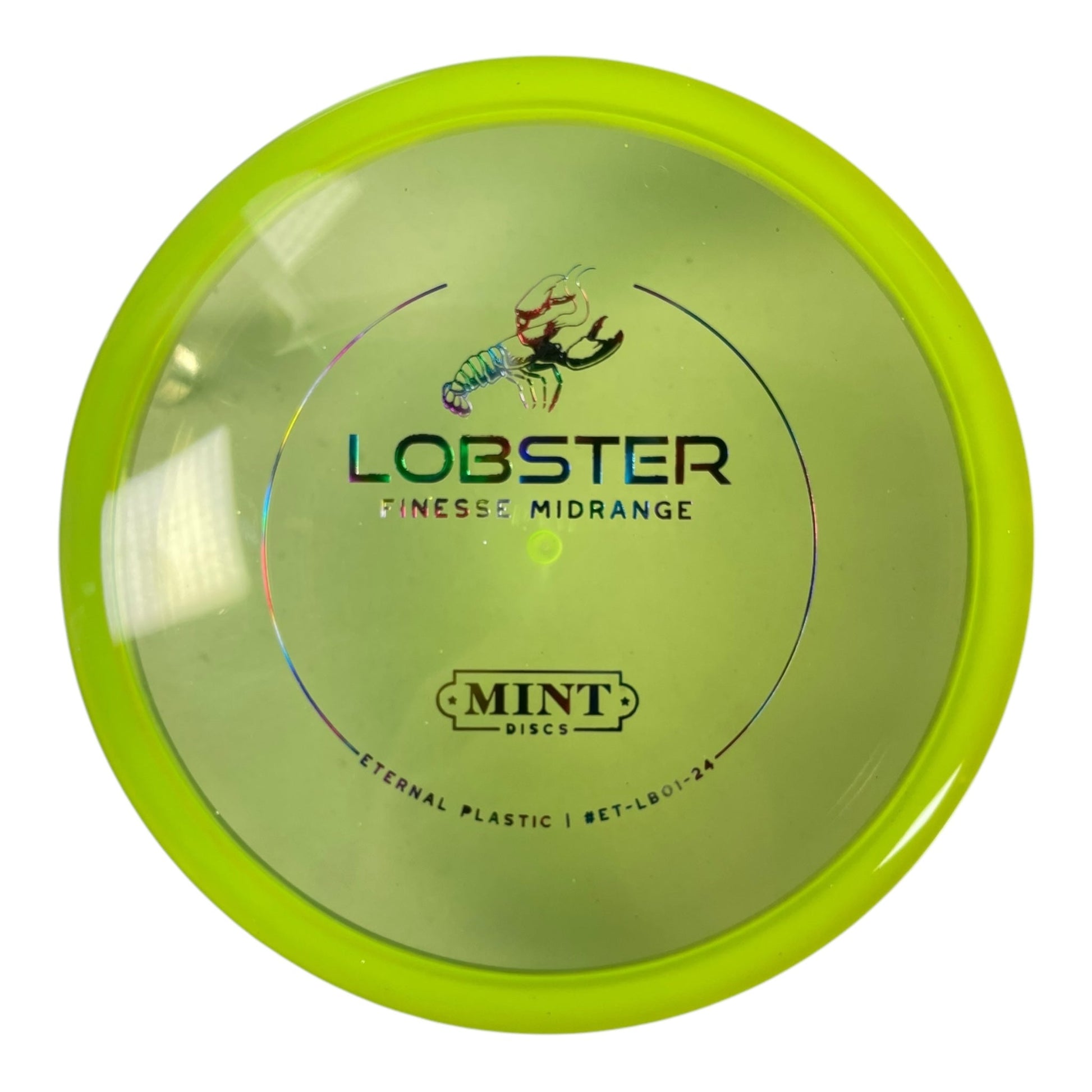 Mint Discs Lobster | Eternal | Yellow/Rainbow 177g Disc Golf