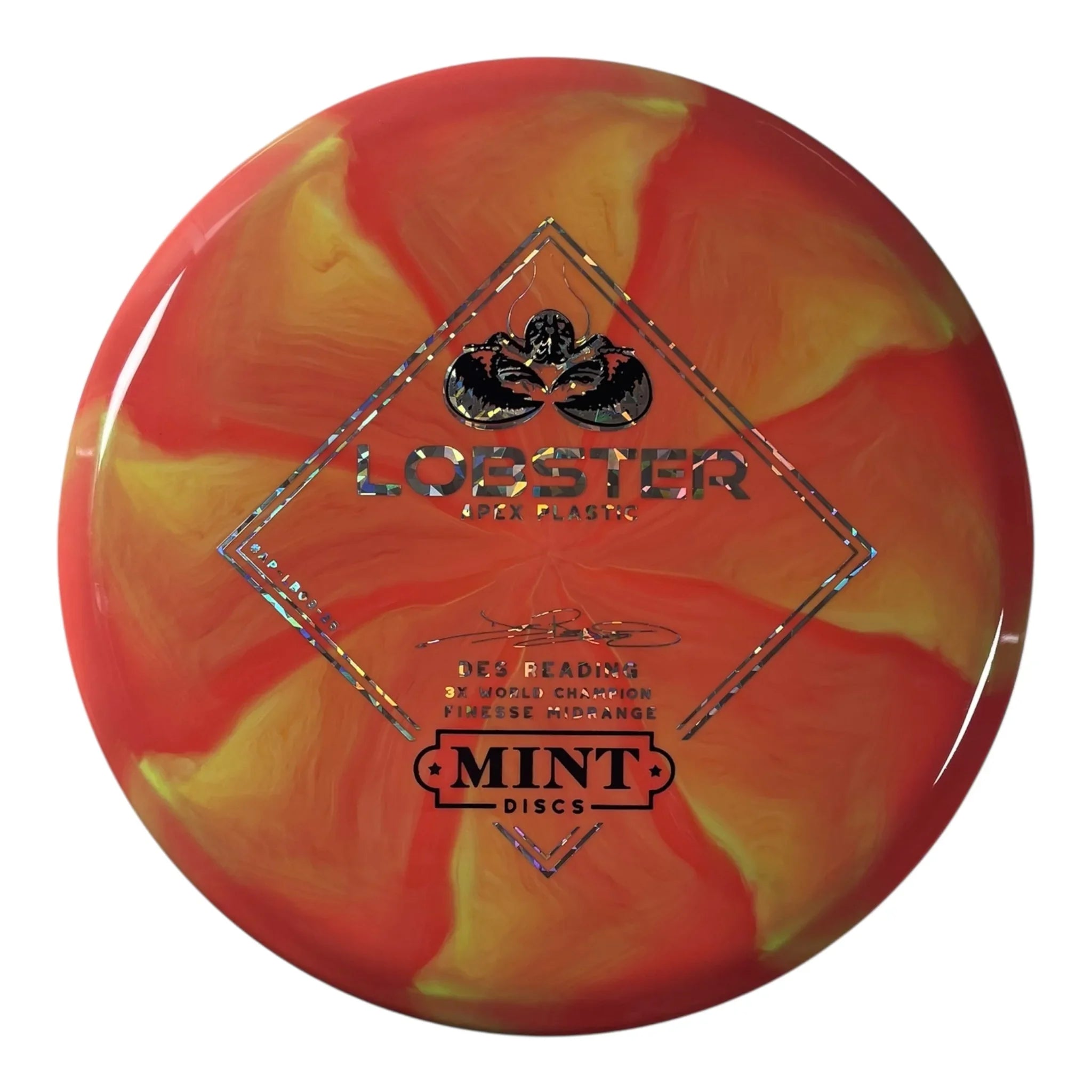 Mint Discs Lobster | Apex Swirl | Pink/Navy/Holo 174g Disc Golf