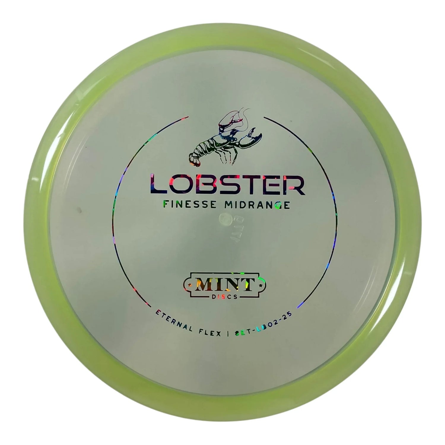 Mint Discs Lobster | Eternal Flex | Green/Rainbow 177g Disc Golf