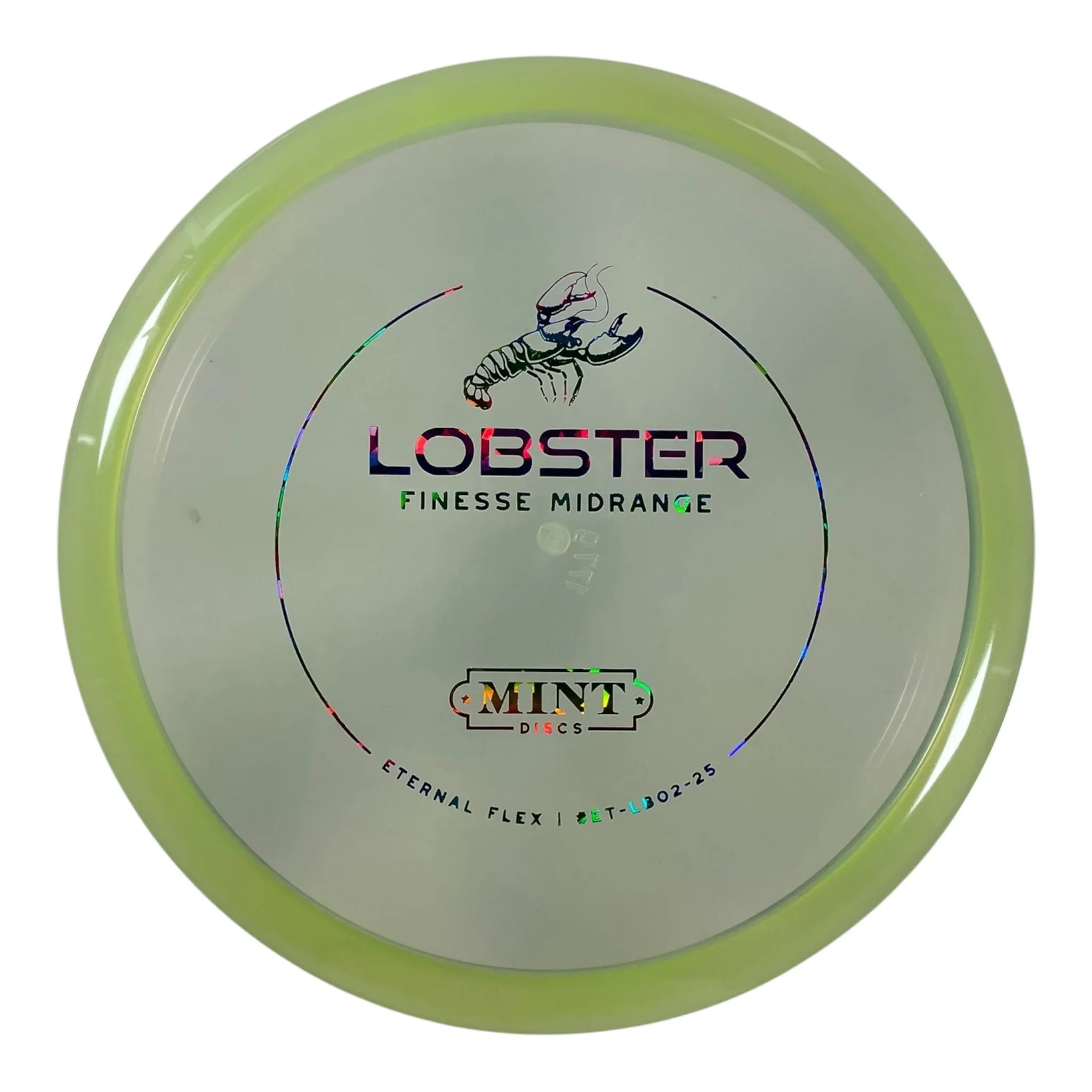 Mint Discs Lobster | Eternal Flex | Green/Rainbow 177g Disc Golf