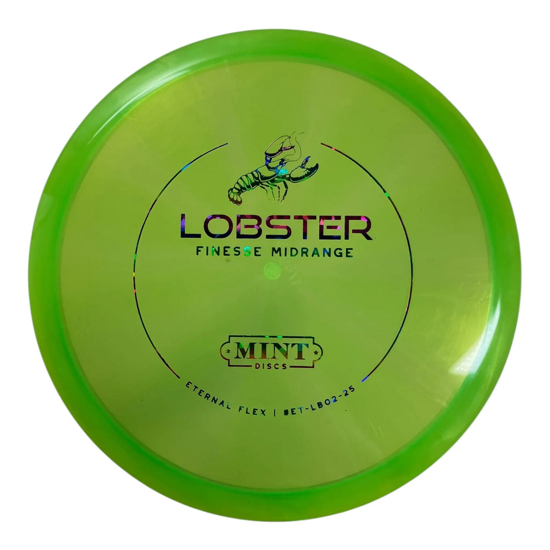 Mint Discs Lobster | Eternal Flex | Green/Rainbow 178g Disc Golf