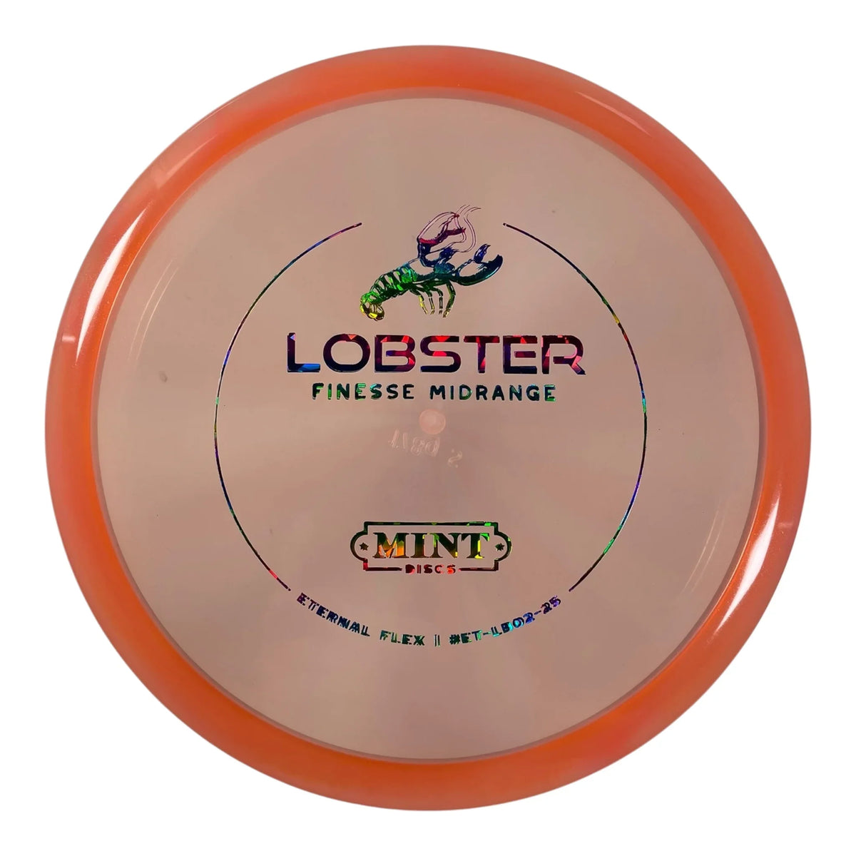 Mint Discs Lobster | Eternal Flex | Orange/Rainbow 178g (Misprint) Disc Golf