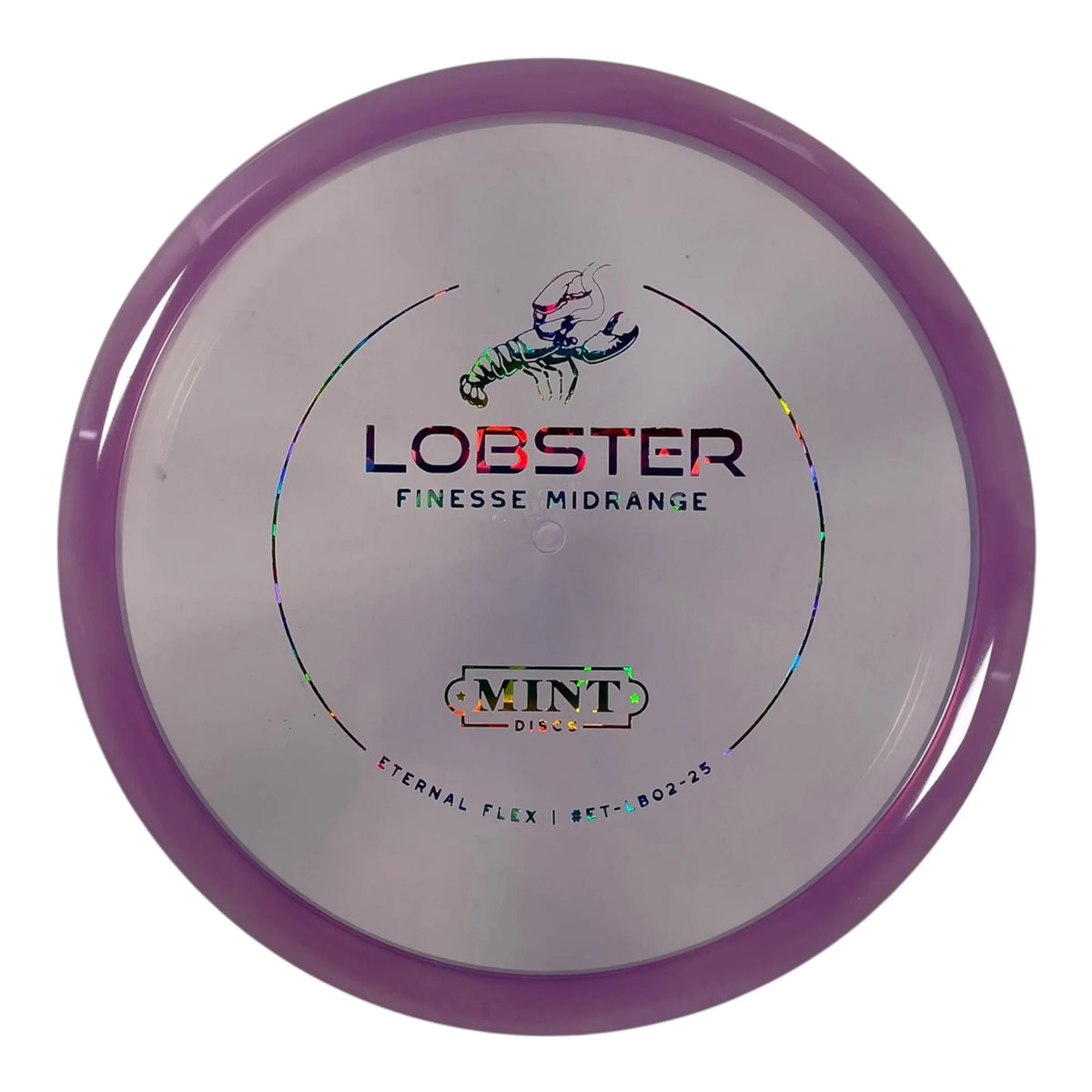 Mint Discs Lobster | Eternal Flex | Purple/Rainbow 177-178g Disc Golf