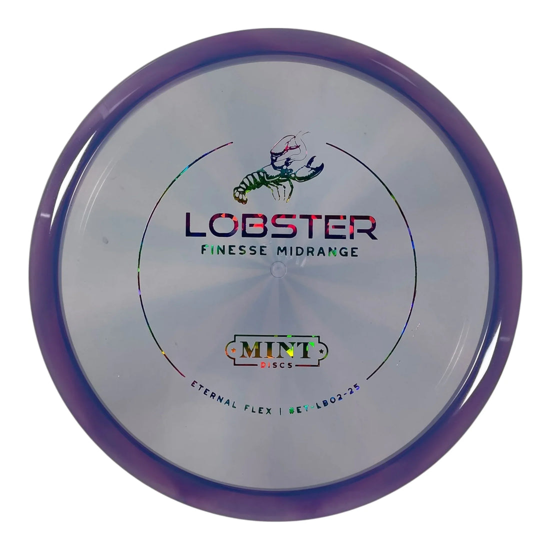 Mint Discs Lobster | Eternal Flex | Purple/Rainbow 178g Disc Golf