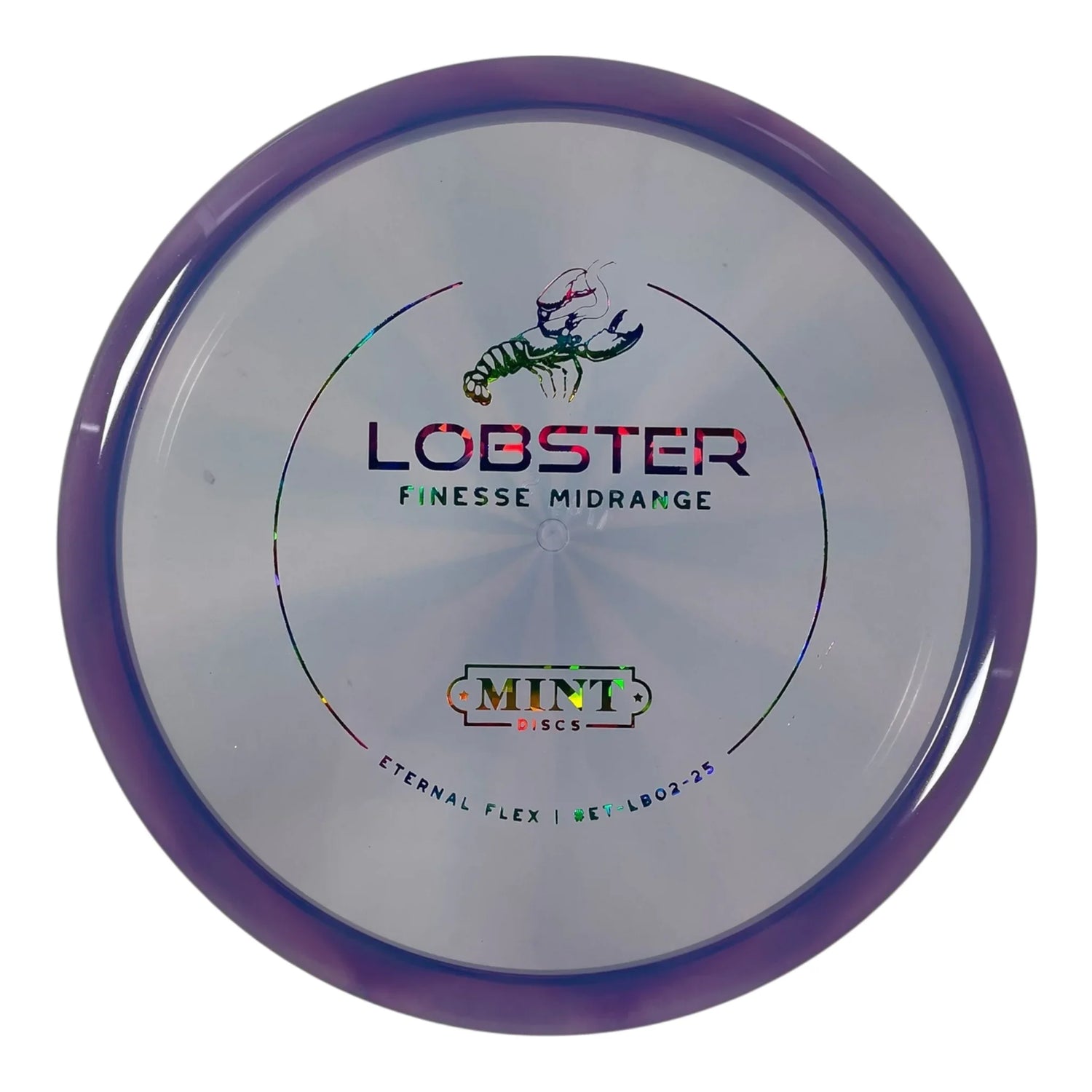Mint Discs Lobster | Eternal Flex | Purple/Rainbow 178g Disc Golf