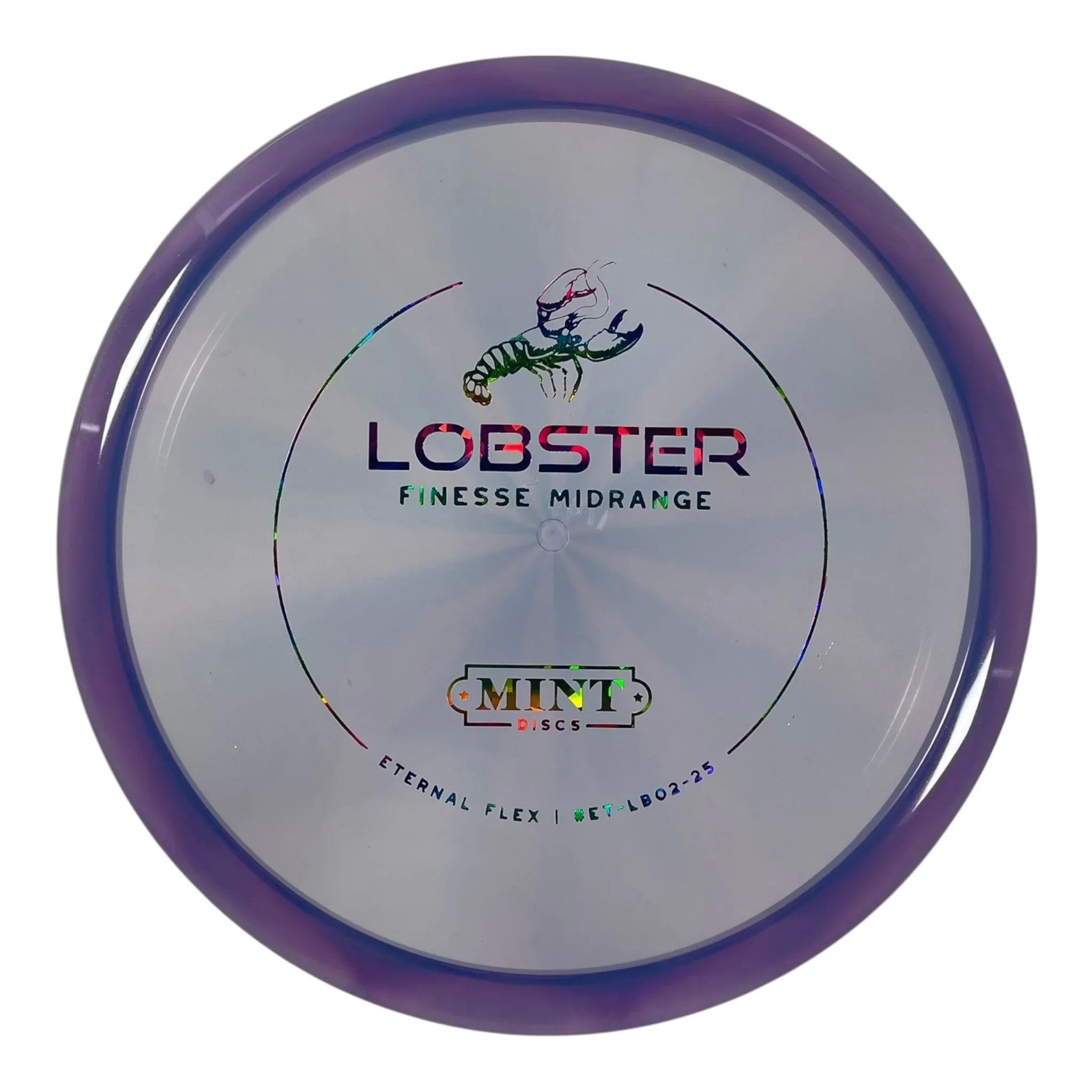 Mint Discs Lobster | Eternal Flex | Purple/Rainbow 178g Disc Golf