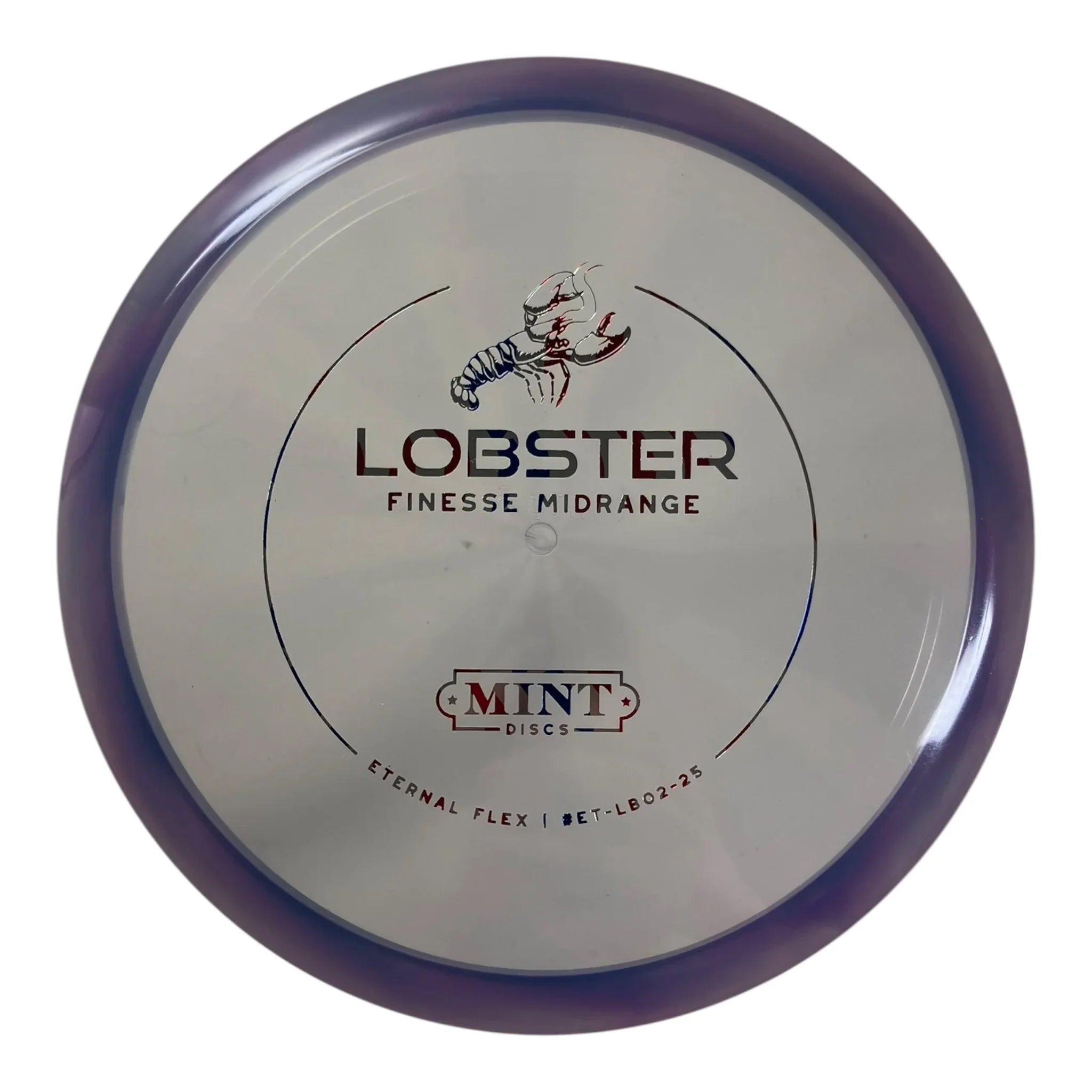Mint Discs Lobster | Eternal Flex | Purple/USA 177-178g Disc Golf