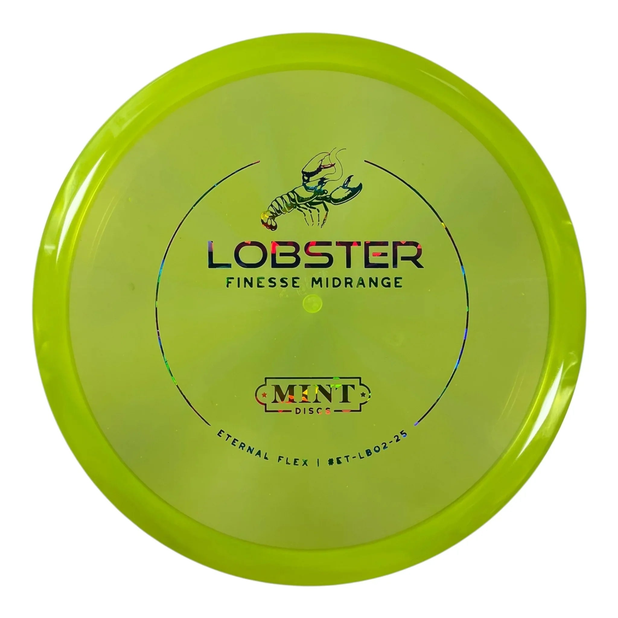 Mint Discs Lobster | Eternal Flex | Yellow/Rainbow 178g Disc Golf