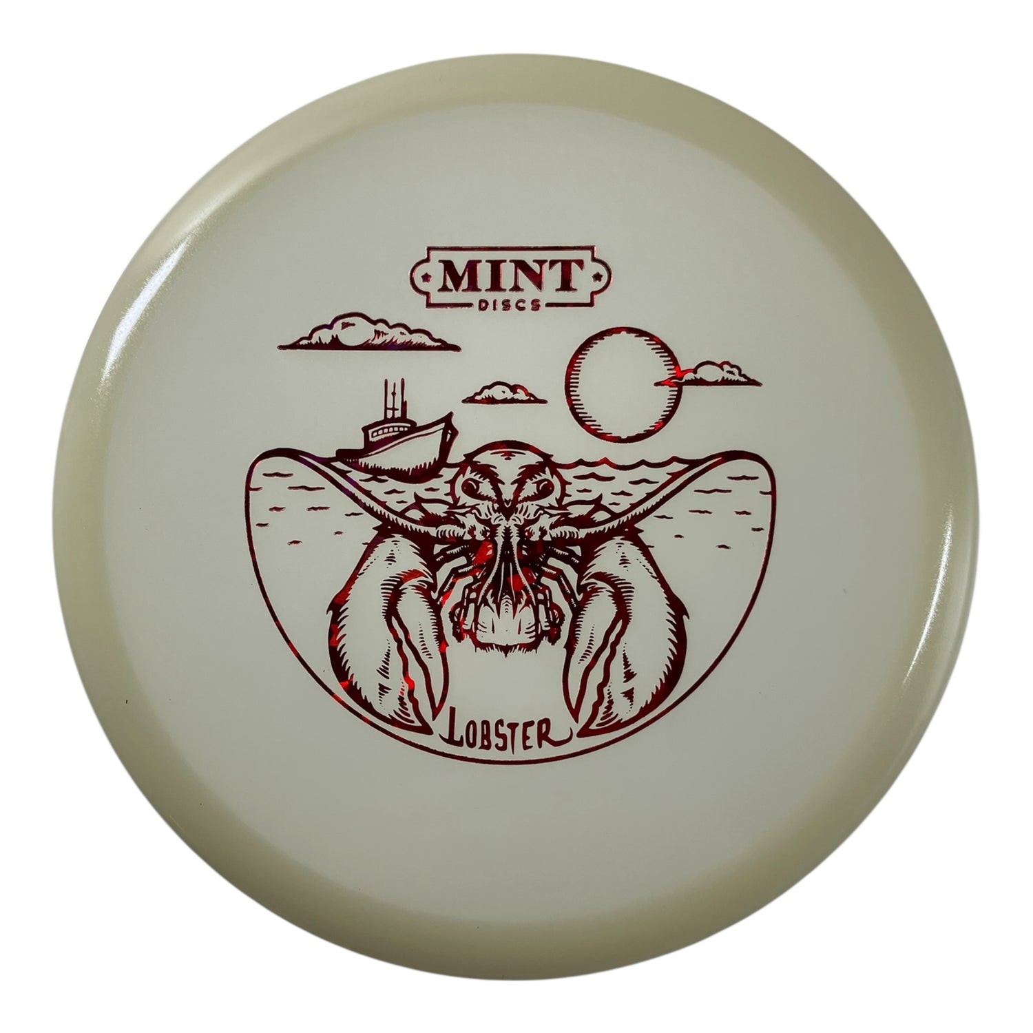 Mint Discs Lobster | Nocturnal | Glow/Red 177g Disc Golf