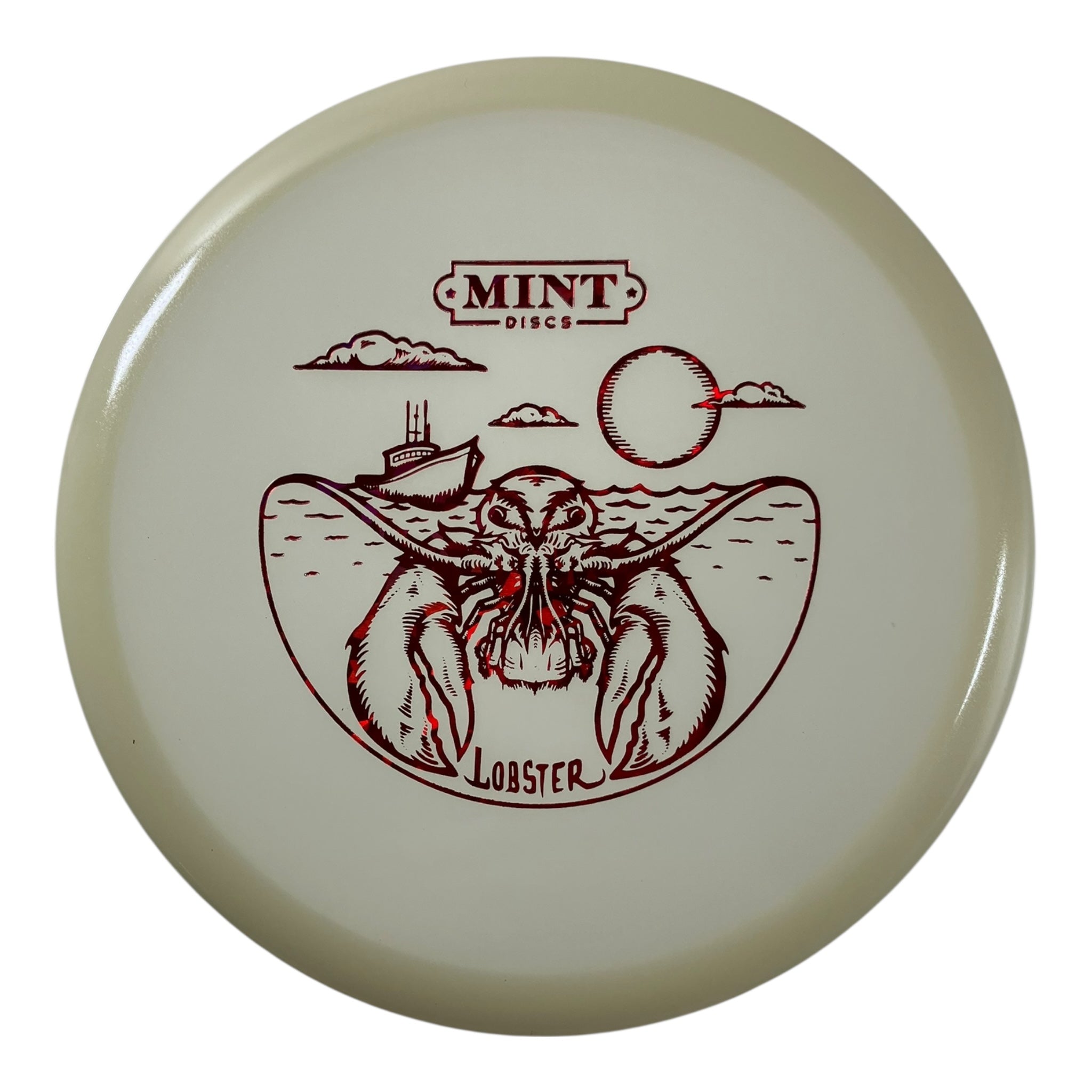 Mint Discs Lobster | Nocturnal | Glow/Red 177g Disc Golf
