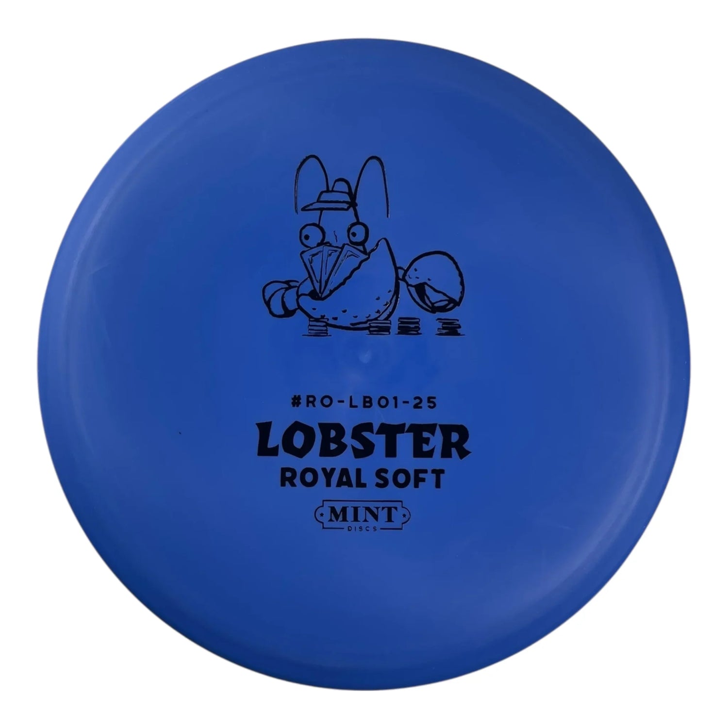 Mint Discs Lobster | Royal Soft | Blue/Black 176-177g (First Run) Disc Golf