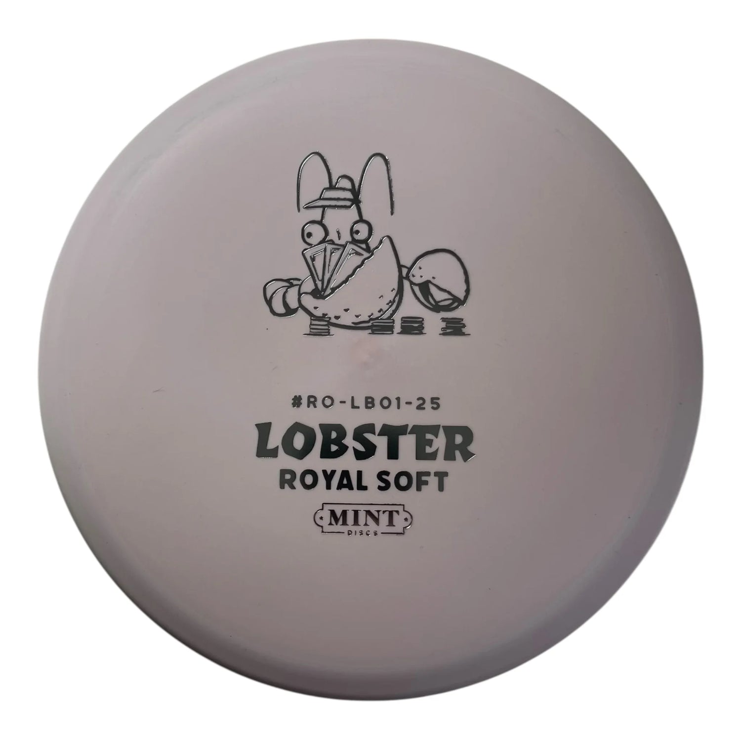 Mint Discs Lobster | Royal Soft | Light Pink/Silver 177-178g (First Run) Disc Golf