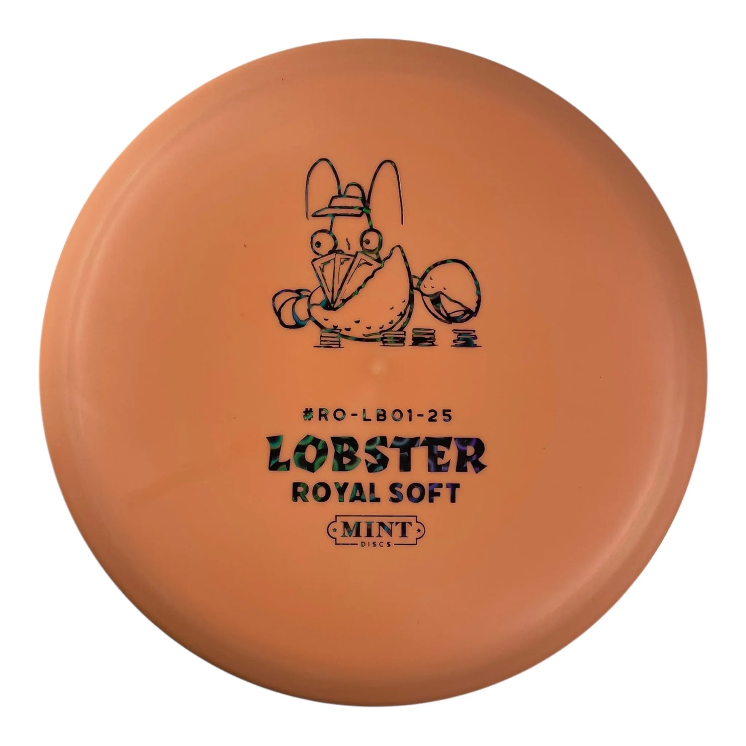 Mint Discs Lobster | Royal Soft | Orange/Black Holo 176g (First Run) Disc Golf