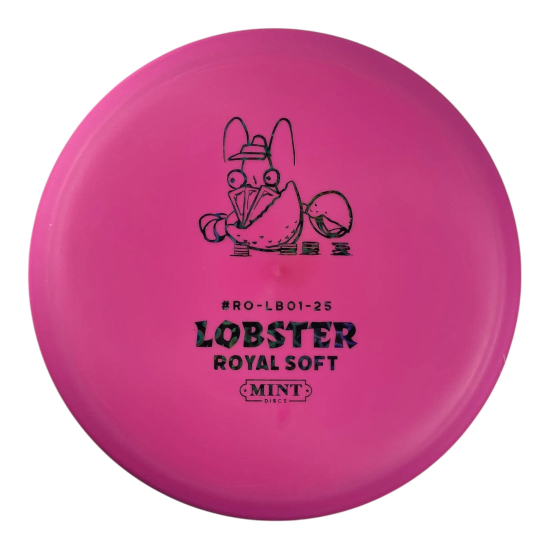 Mint Discs Lobster | Royal Soft | Pink/Black Holo 176g (First Run) Disc Golf