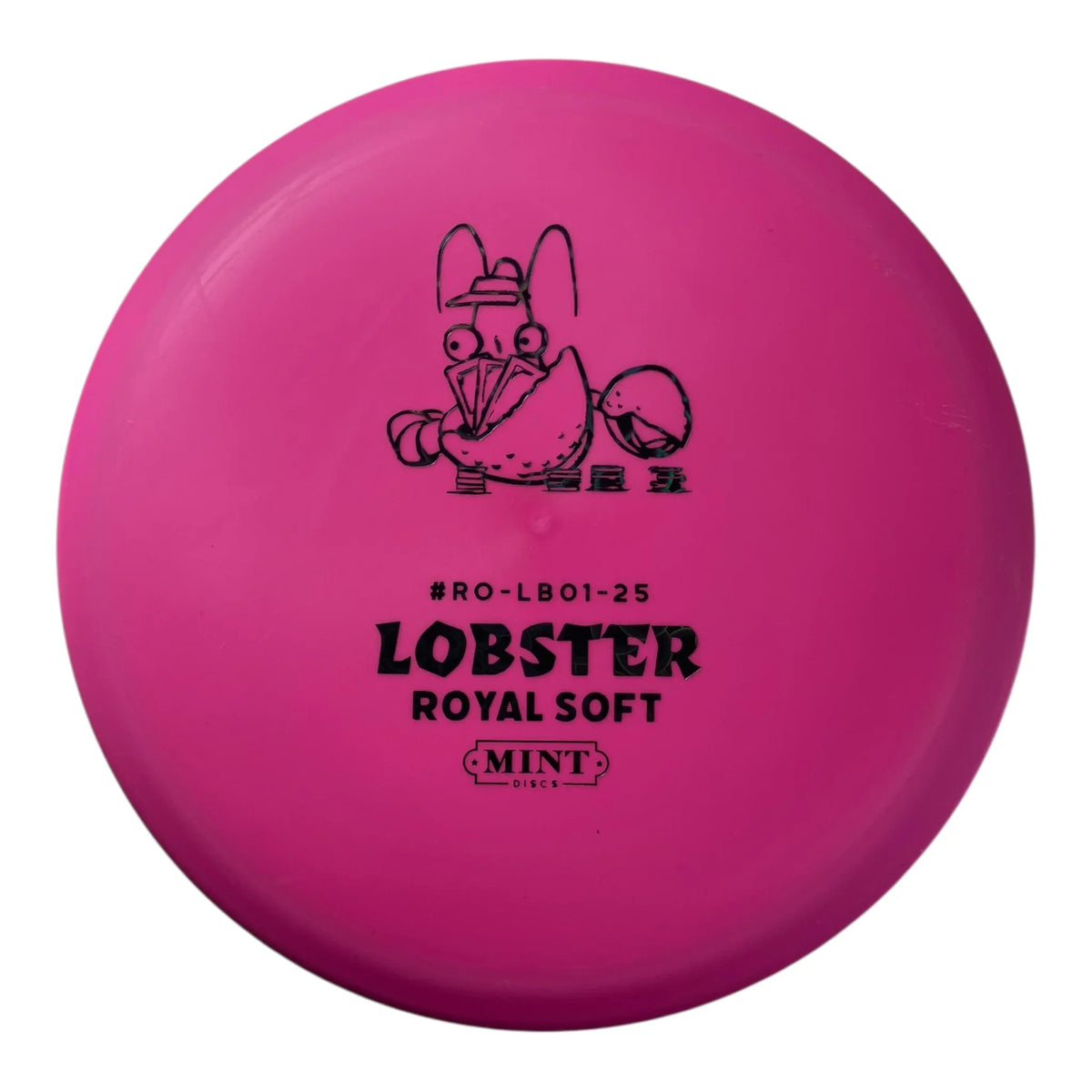 Mint Discs Lobster | Royal Soft | Pink/Oil Slick 176g (First Run) Disc Golf
