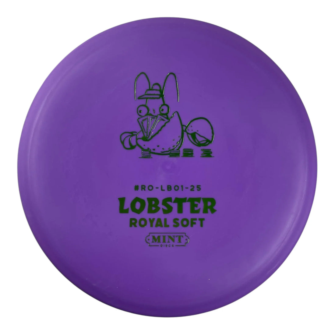 Mint Discs Lobster | Royal Soft | Purple/Green 176g (First Run) Disc Golf