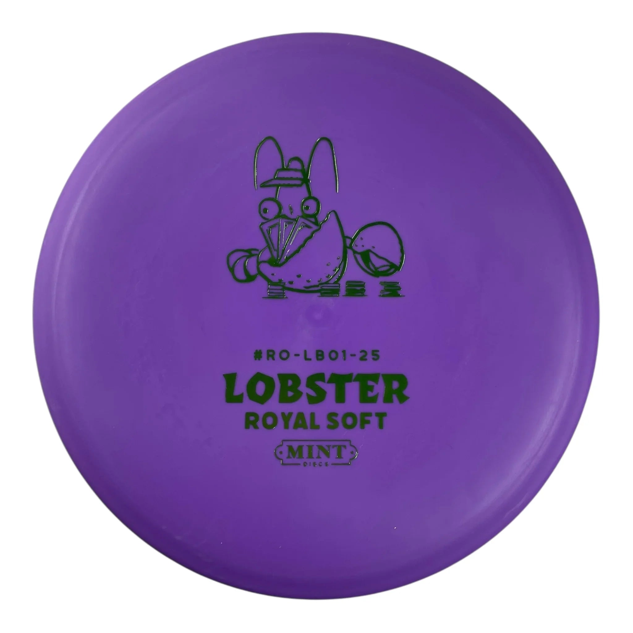 Mint Discs Lobster | Royal Soft | Purple/Green 176g (First Run) Disc Golf