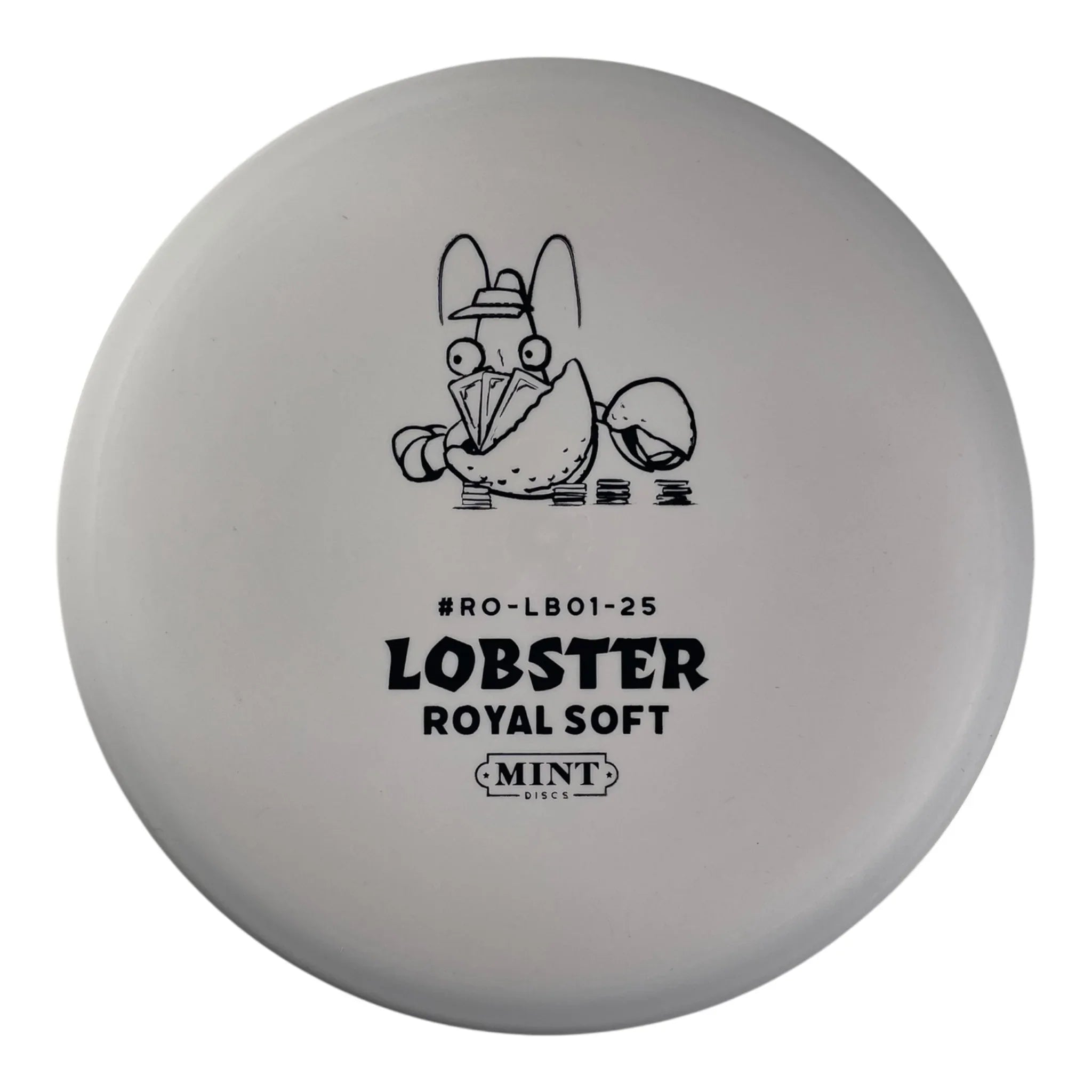 Mint Discs Lobster | Royal Soft | White/Black 176-178g (First Run) Disc Golf