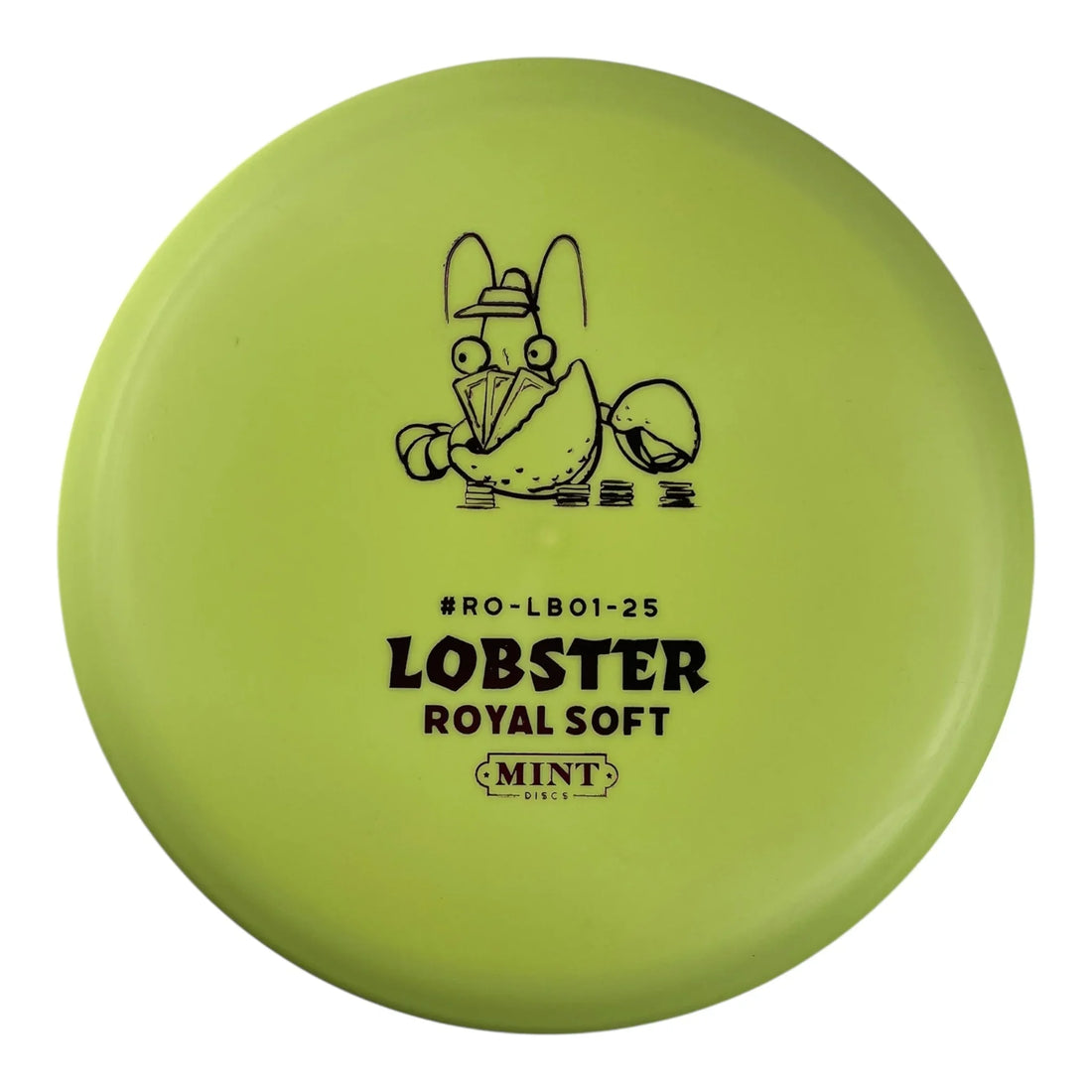 Mint Discs Lobster | Royal Soft | Yellow/Pink 176g (First Run) Disc Golf