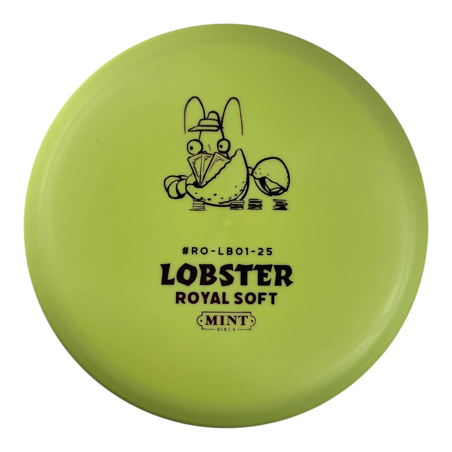 Mint Discs Lobster | Royal Soft | Yellow/Pink 176g (First Run) Disc Golf