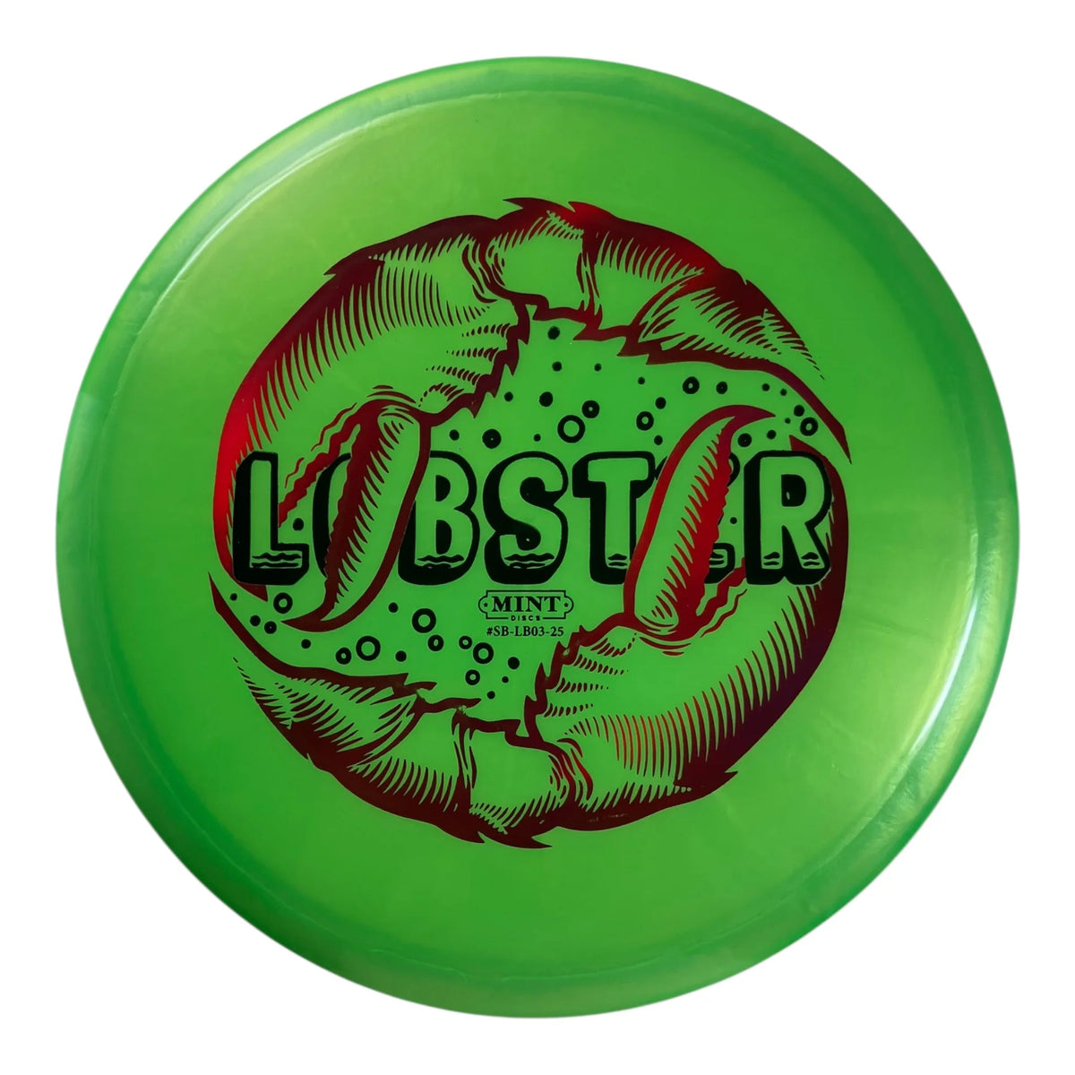 Mint Discs Lobster | Sublime | Green/Red/Black 177g Disc Golf
