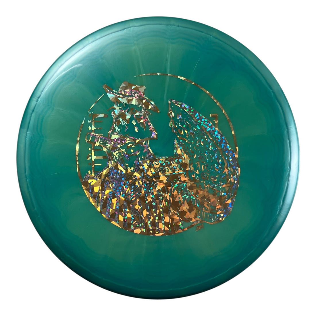 Mint Discs Lobster | Sublime | Green/Stars/Gold 177g (Mobster Lobster) Disc Golf