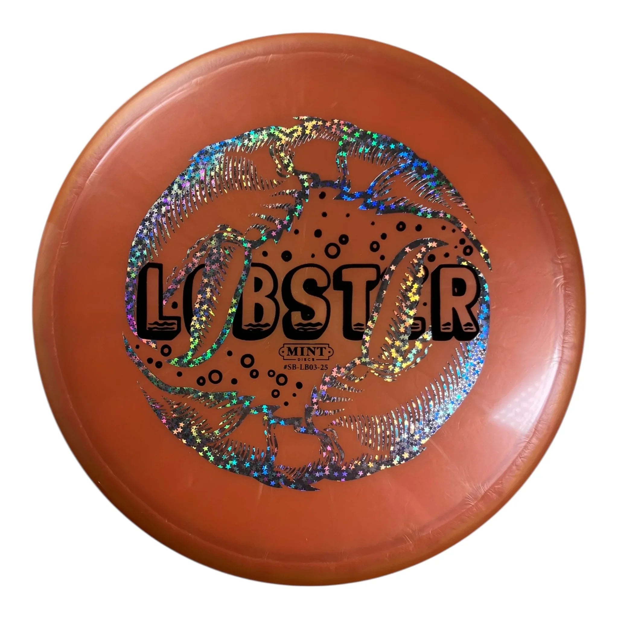 Mint Discs Lobster | Sublime | Orange/Black/Stars 175g Disc Golf