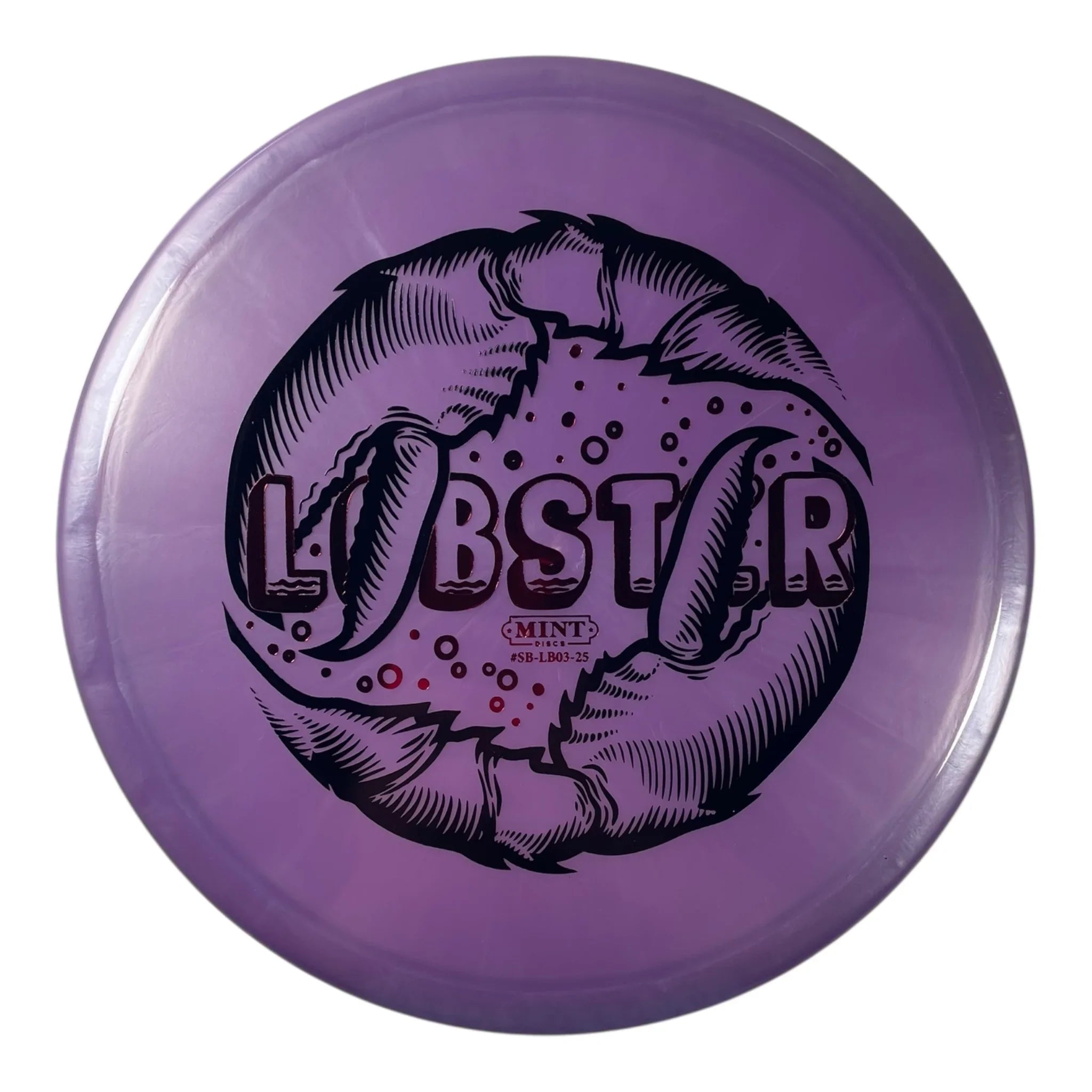 Mint Discs Lobster | Sublime | Purple/Black 176g Disc Golf