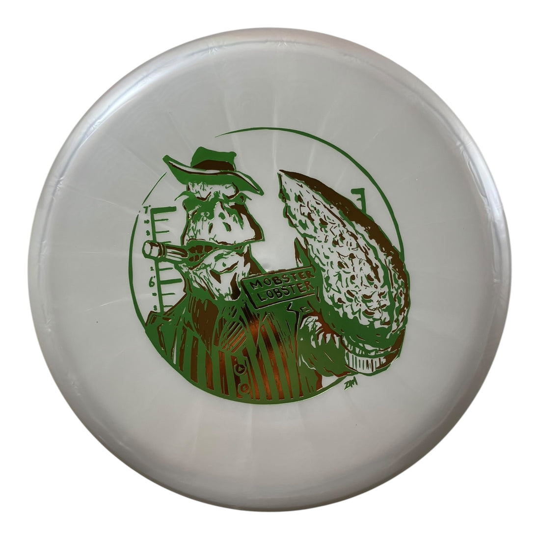 Mint Discs Lobster | Sublime | White/Gold/Green 177g (Mobster Lobster) Disc Golf