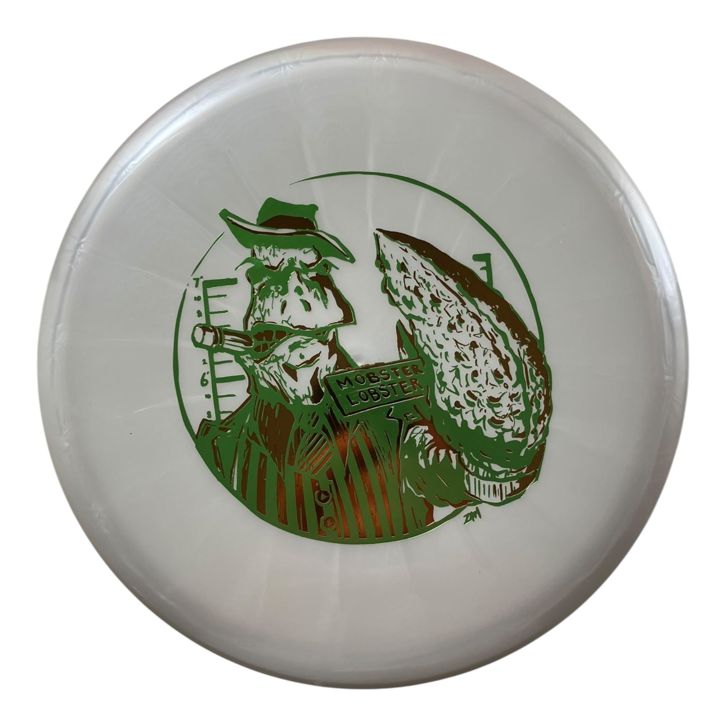 Mint Discs Lobster | Sublime | White/Gold/Green 177g (Mobster Lobster) Disc Golf