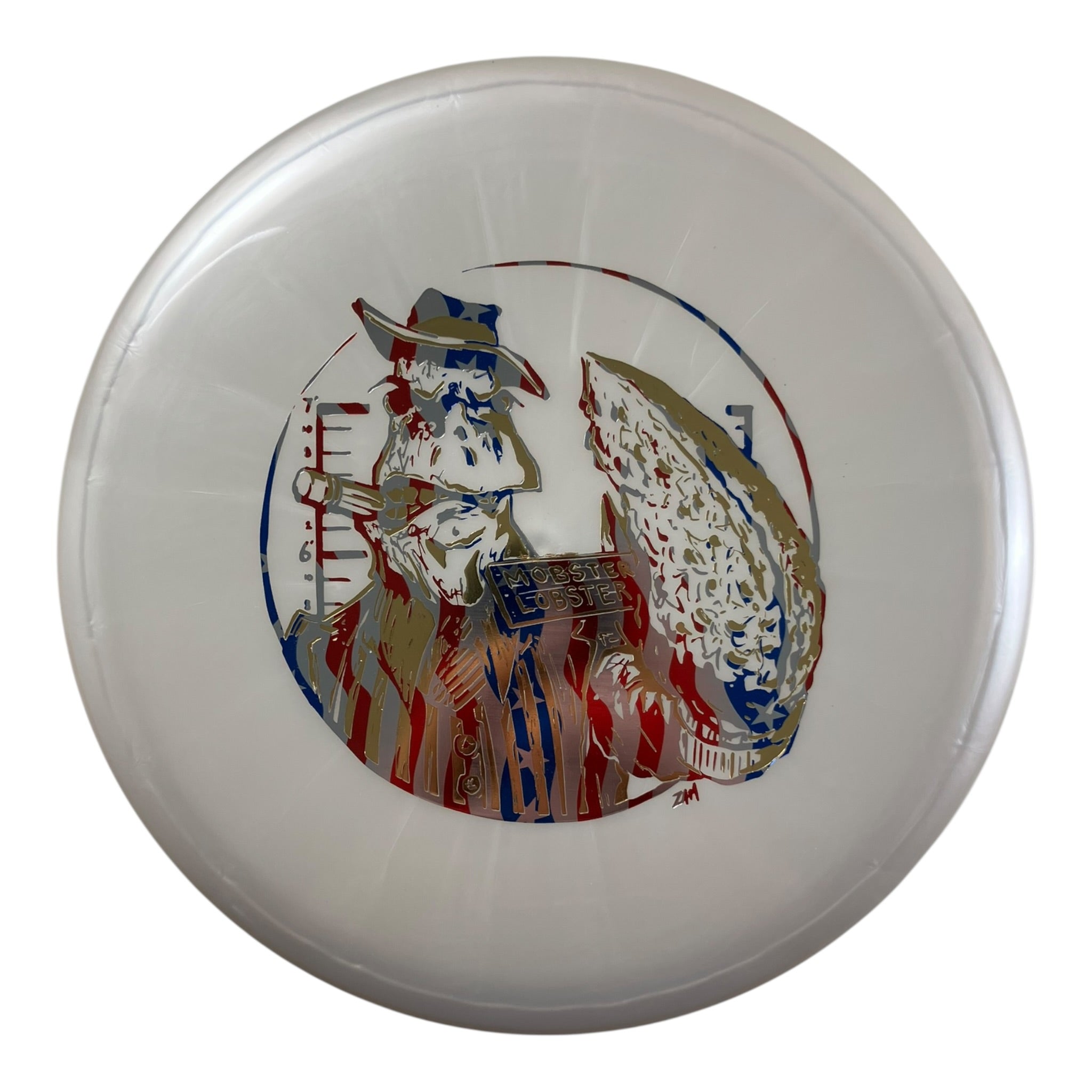 Mint Discs Lobster | Sublime | White/Gold/USA 174g (Mobster Lobster) Disc Golf