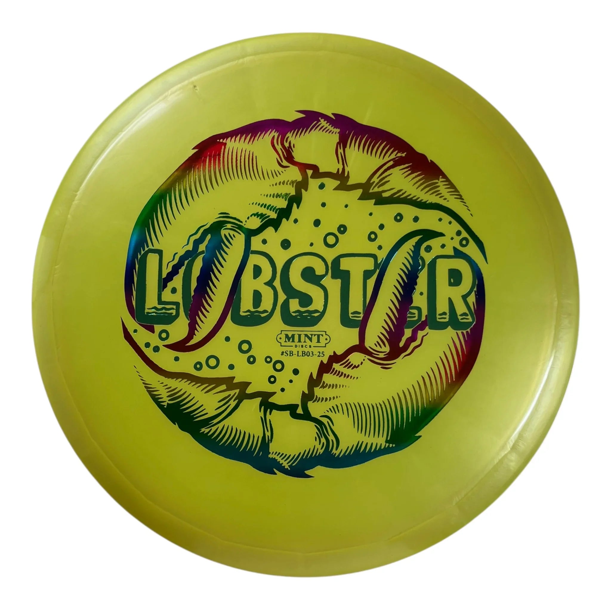 Mint Discs Lobster | Sublime | Yellow/Multi/Blue 177g Disc Golf