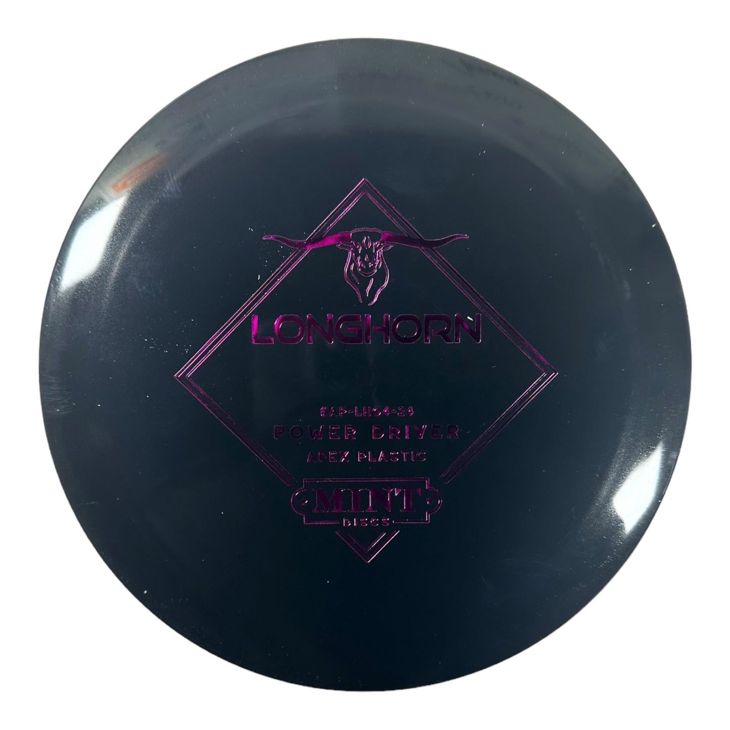 Mint Discs Longhorn | Apex | Black/Pink 171g Disc Golf