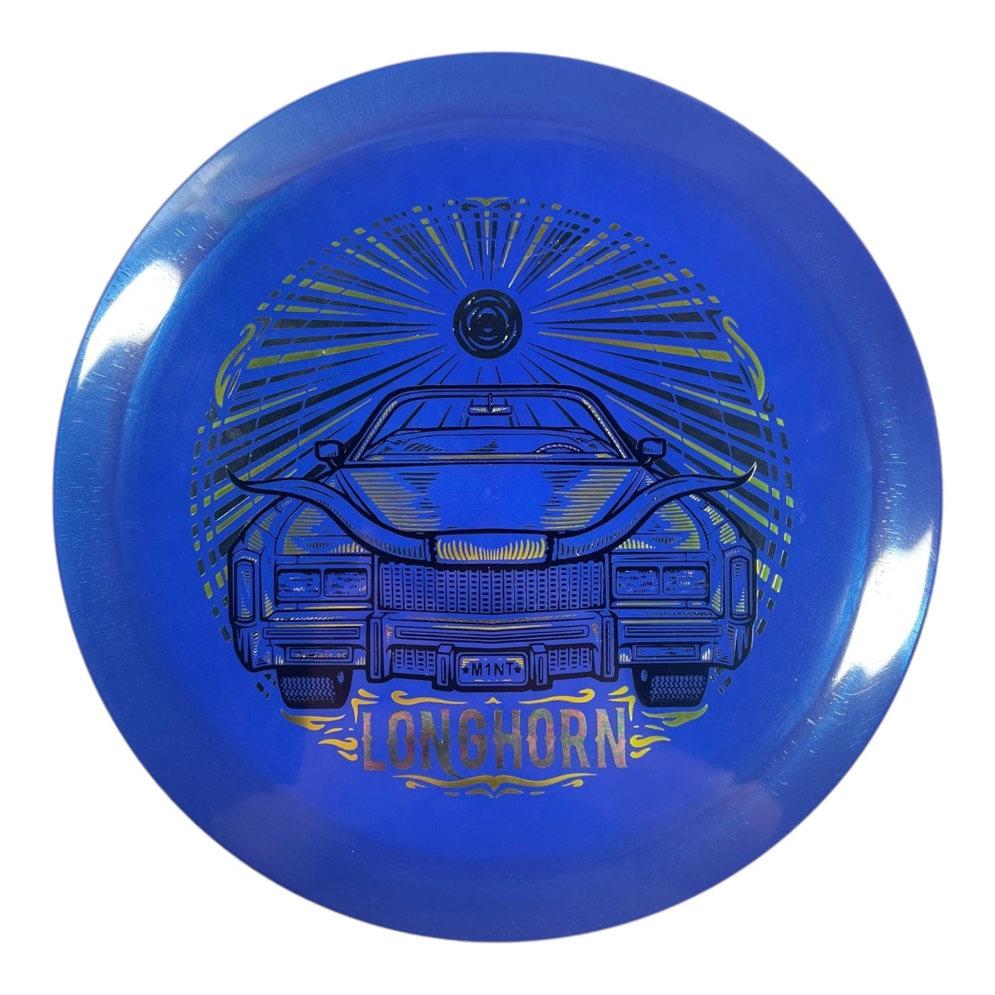 Mint Discs Longhorn | Sublime | Blue/Oil Slick 173 - 174g Disc Golf