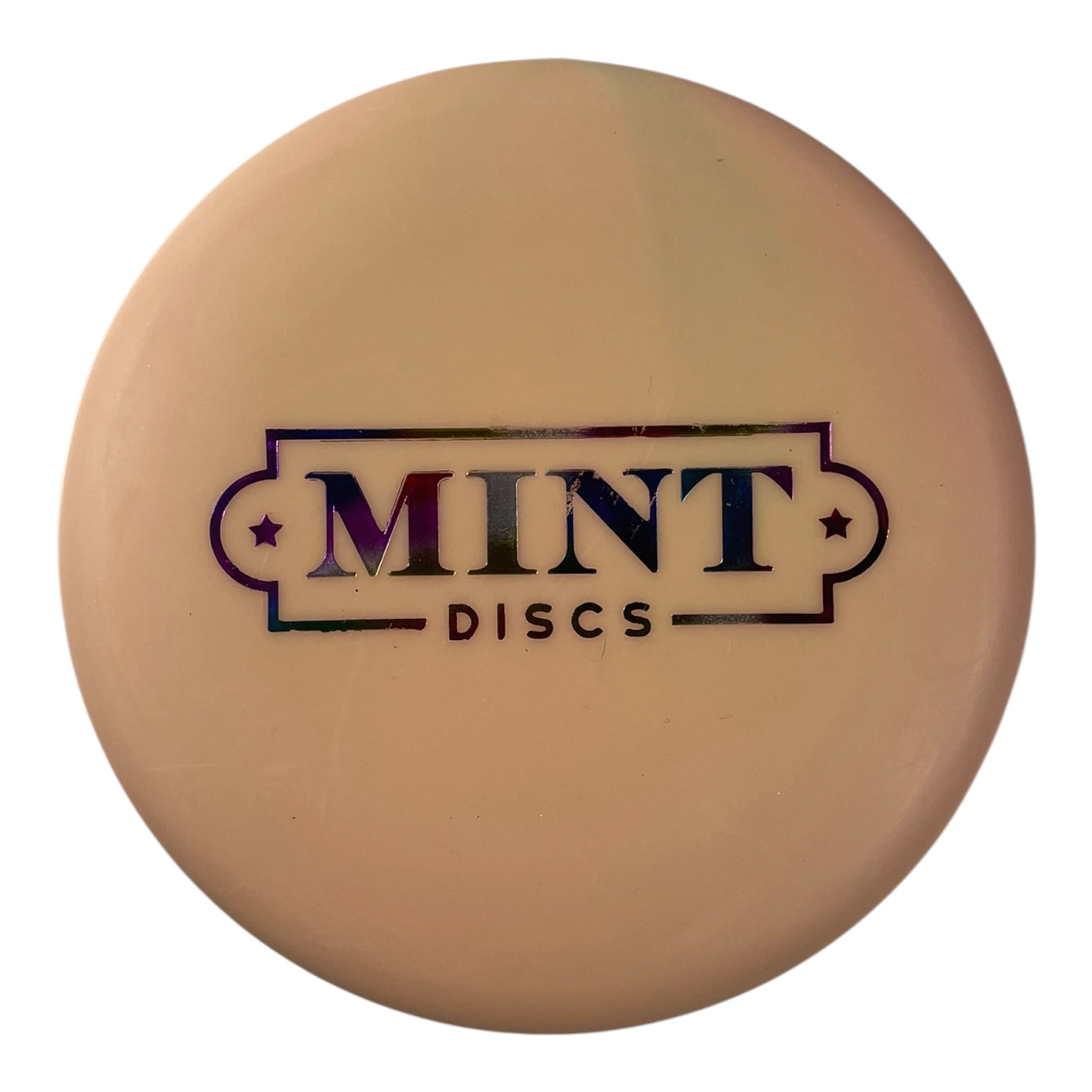 Mint Discs Mint Disc Mini Marker | Orange/Jellybean (Bar stamp) Disc Golf
