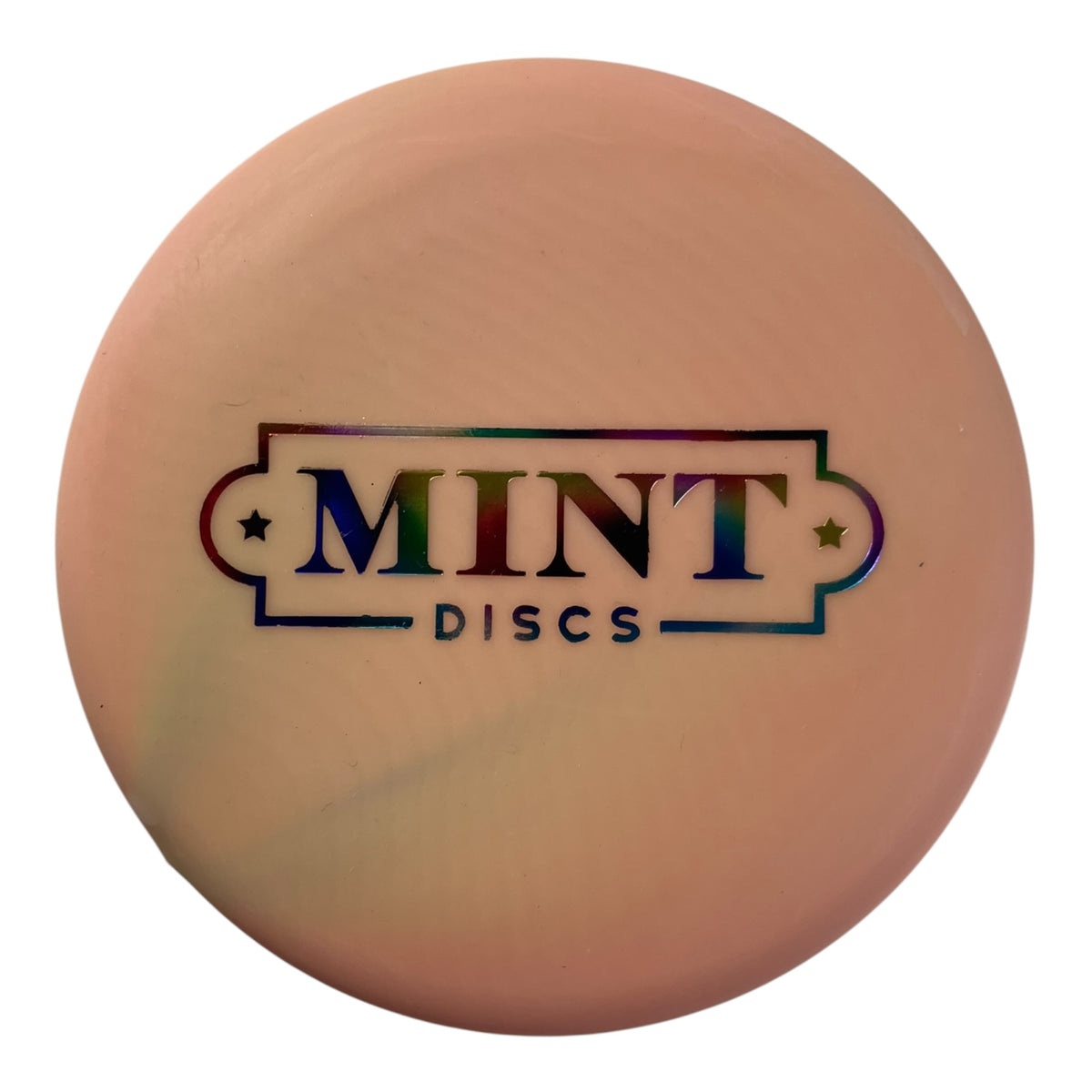 Mint Discs Mint Disc Mini Marker | Orange/JellyBean (Bar stamp) Disc Golf