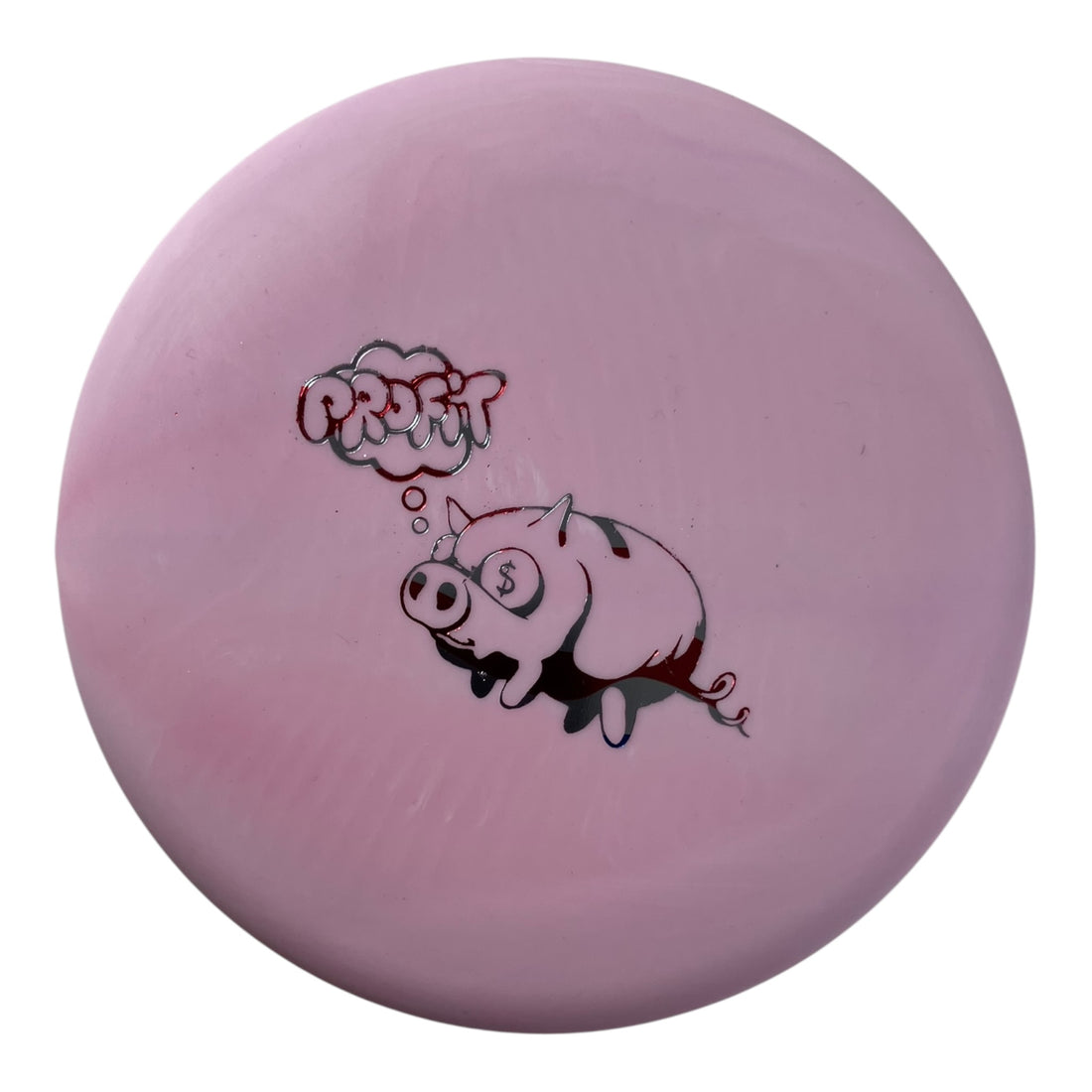 Mint Discs Mint Disc Mini Marker | Pink/USA (Profit Pig) Disc Golf
