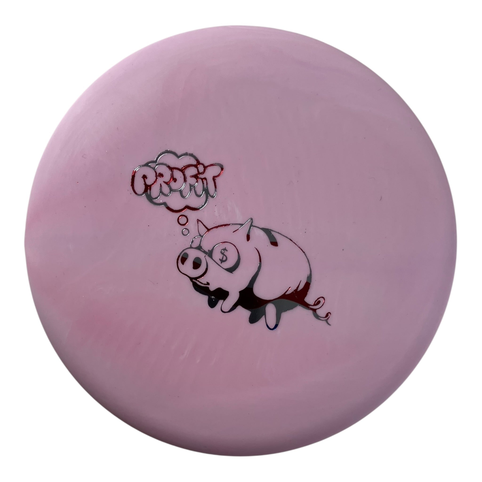 Mint Discs Mint Disc Mini Marker | Pink/USA (Profit Pig) Disc Golf
