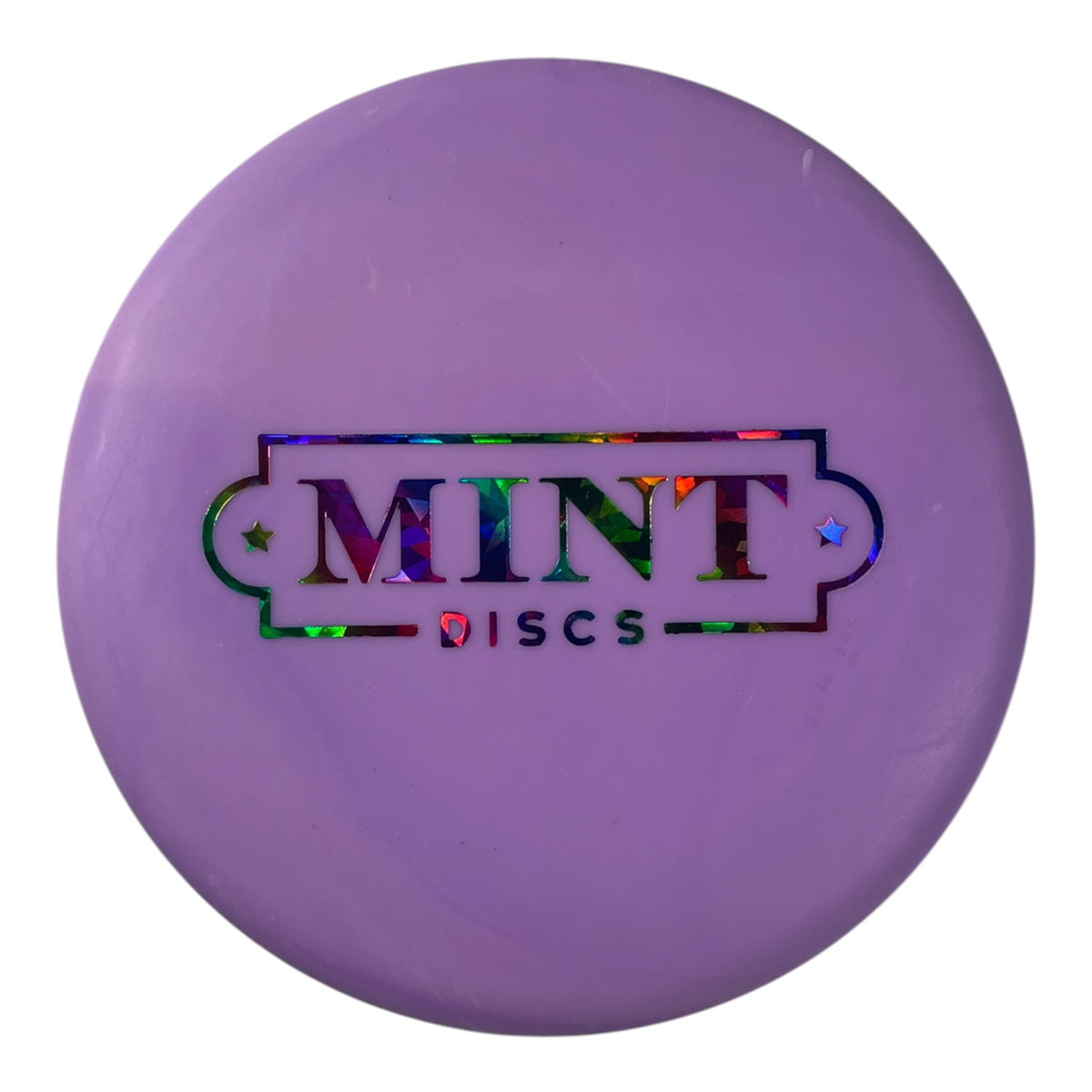 Mint Discs Mint Disc Mini Marker | Purple/Rainbow (Bar stamp) Disc Golf