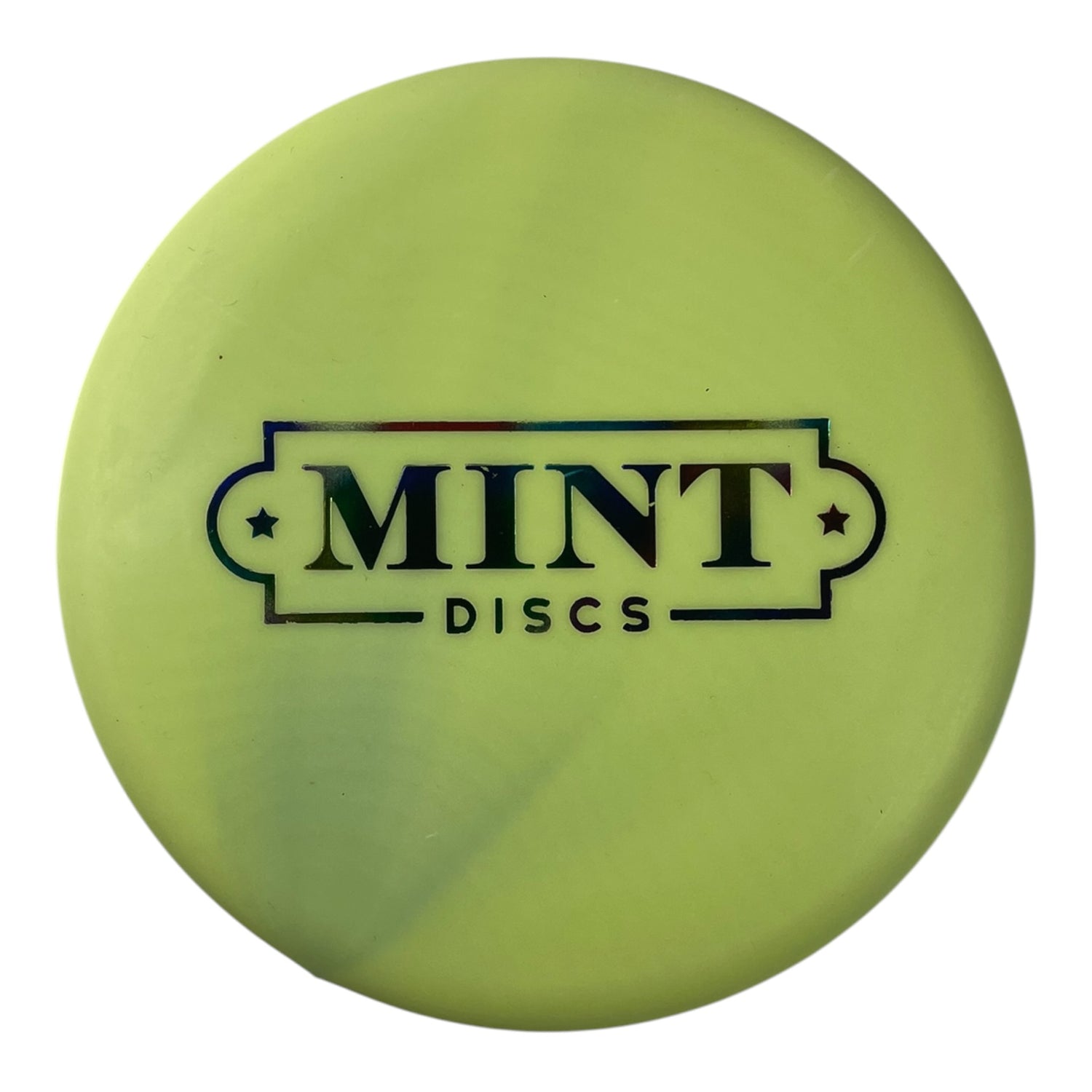 Mint Discs Mint Disc Mini Marker | Yellow/Jellybean (Bar stamp) Disc Golf