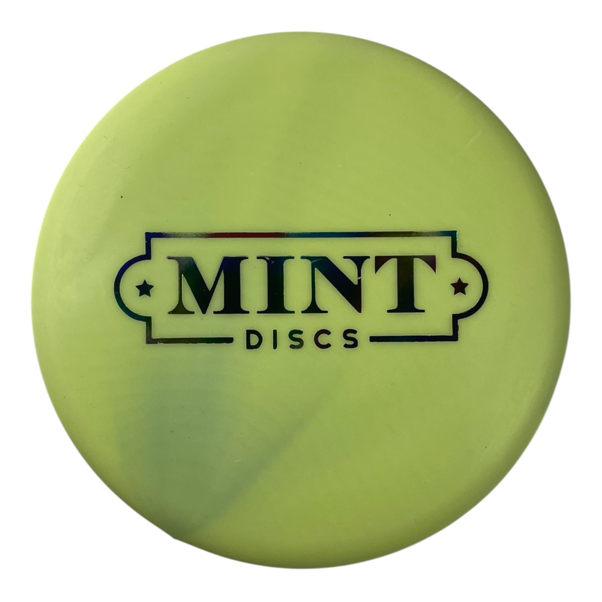 Mint Discs Mint Disc Mini Marker | Yellow/Jellybean (Bar stamp) Disc Golf