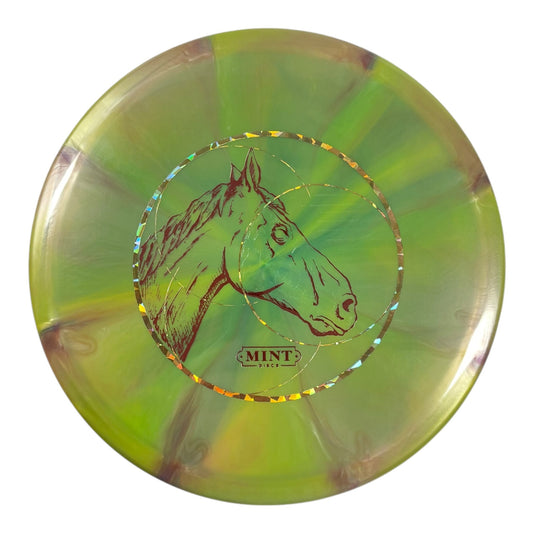 Mint Discs Mustang | Sublime Swirl | Green/Red 173g Disc Golf